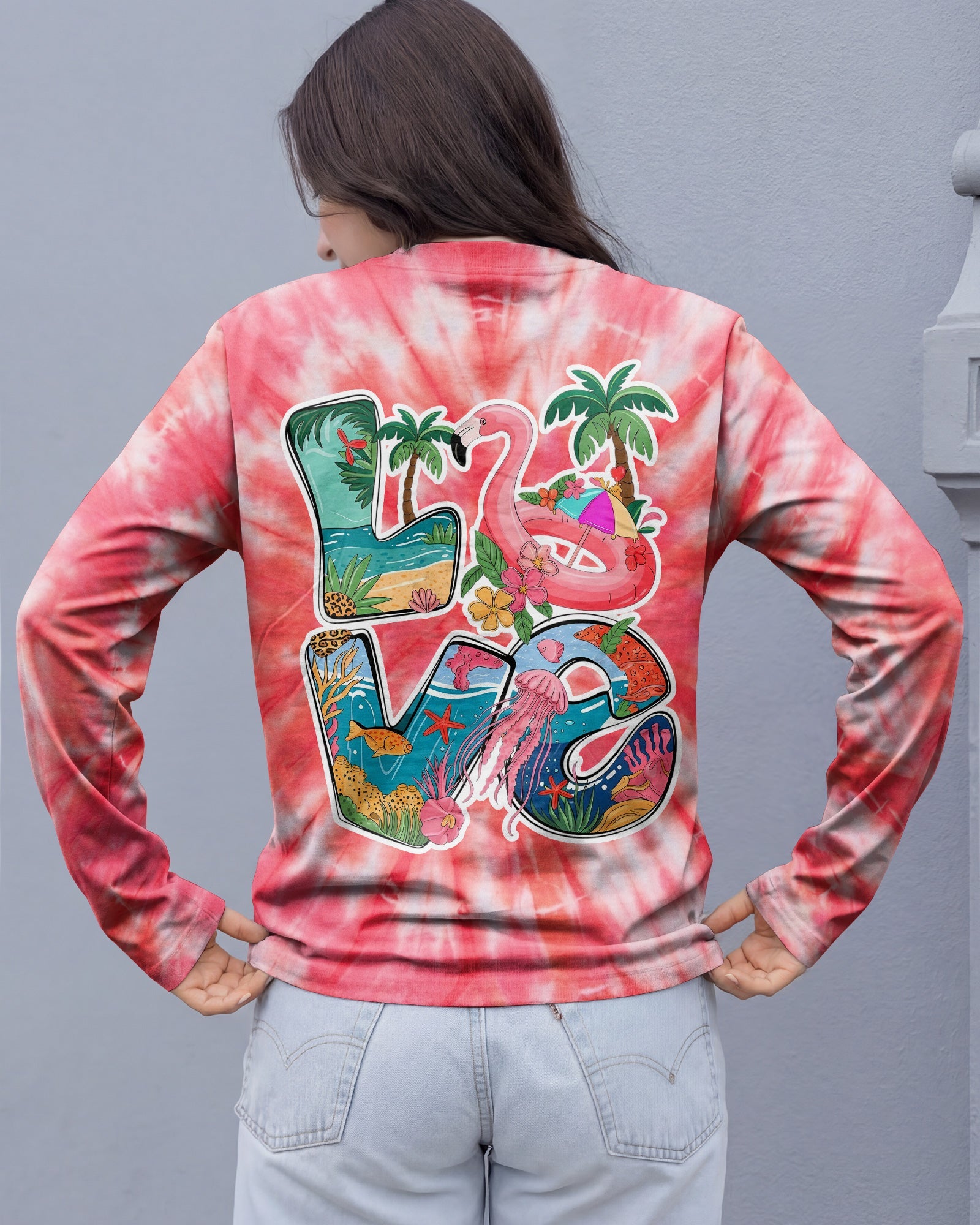 LOVE BEACH ALL OVER PRINT - TYLN0604263