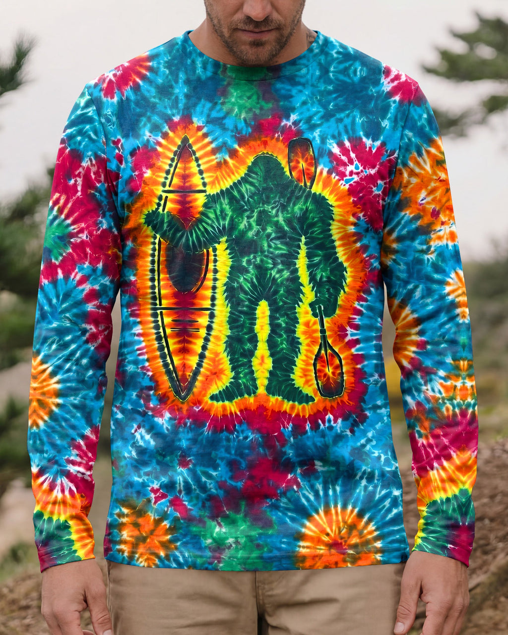 BIGFOOT KAYAK SWIRL ALL OVER PRINT - RI0906261