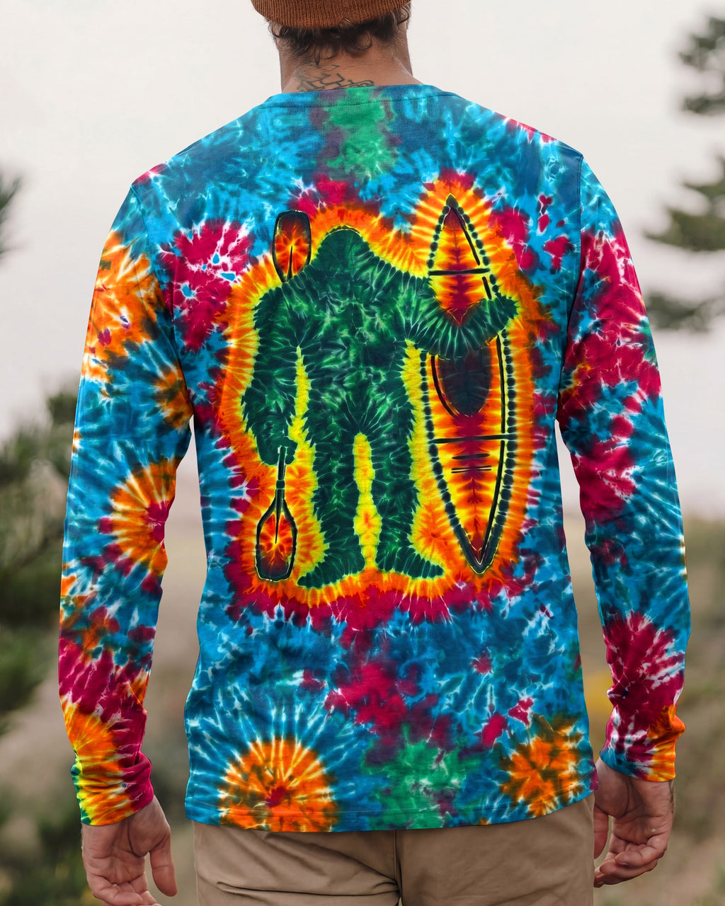 BIGFOOT KAYAK SWIRL ALL OVER PRINT - RI0906261