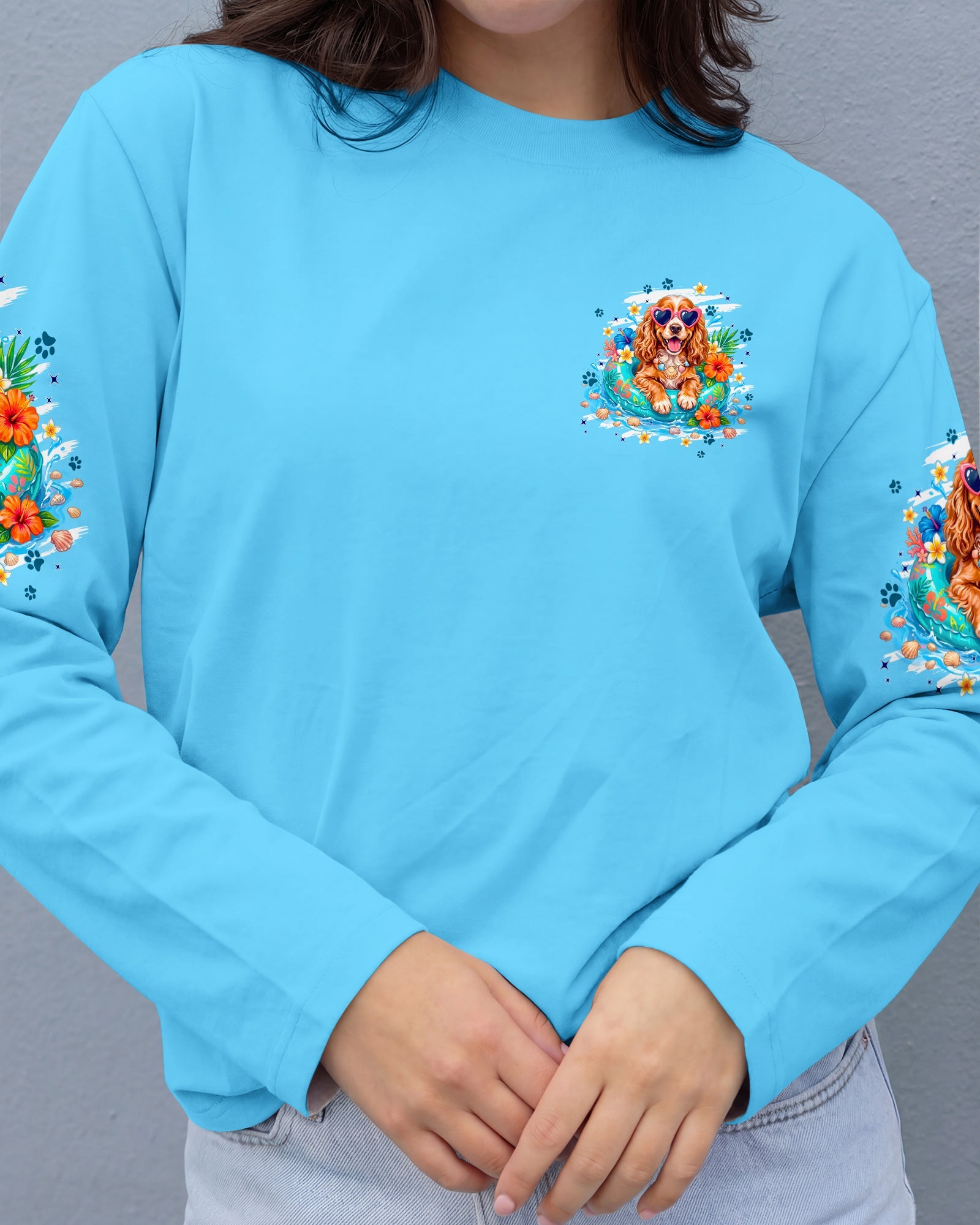 SMELL THE SEA COCKER SPANIEL DOG ALL OVER PRINT - TYPQ0607263
