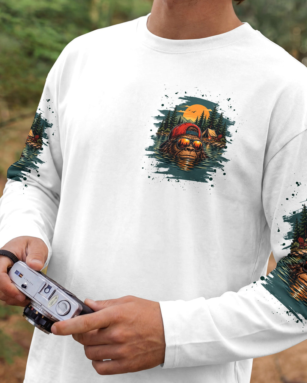 LIFE IS BETTER AT THE LAKE BIGFOOT ALL OVER PRINT   - TLHG2805263