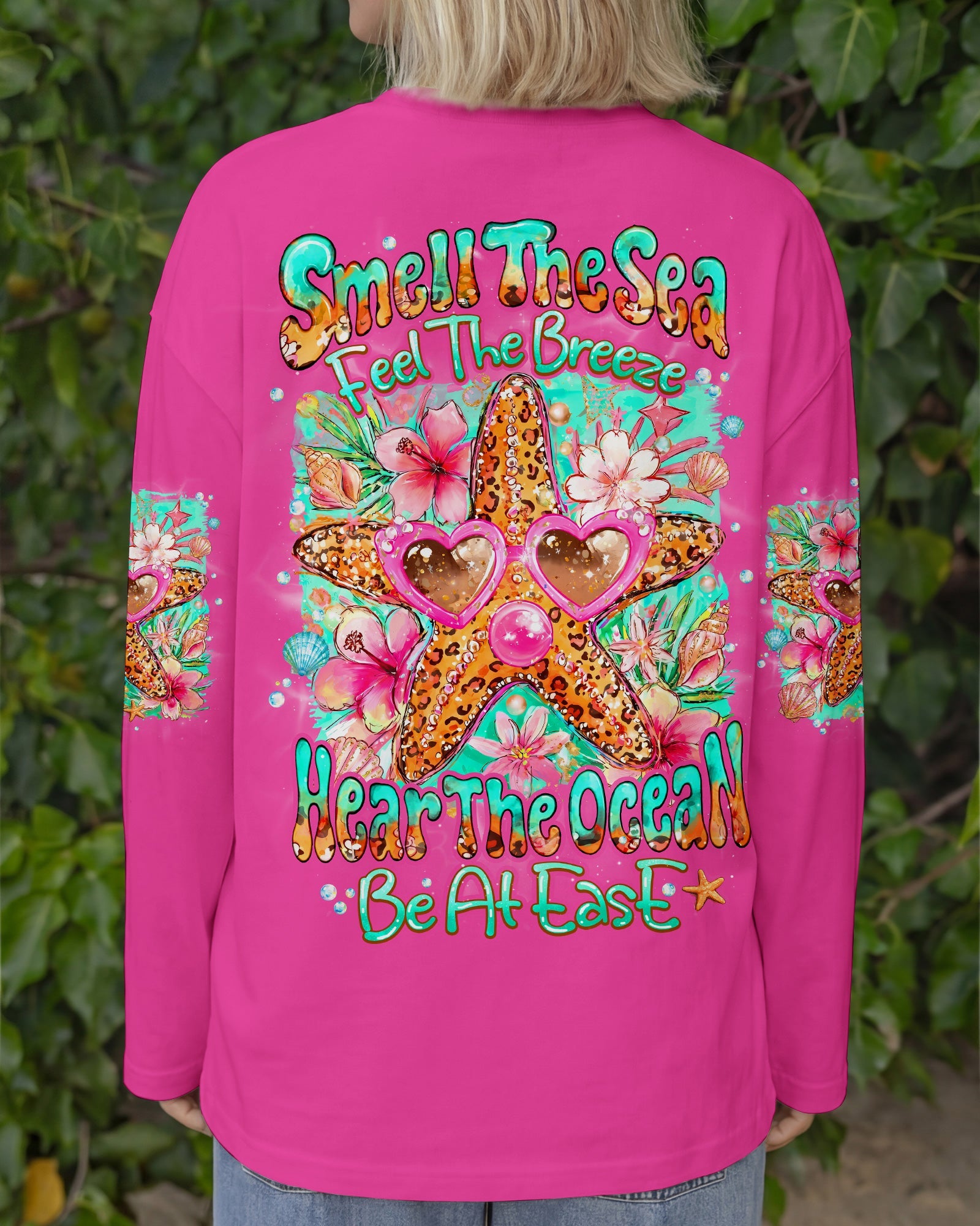 SMELL THE SEA STARFISH ALL OVER PRINT - TYQY0807262