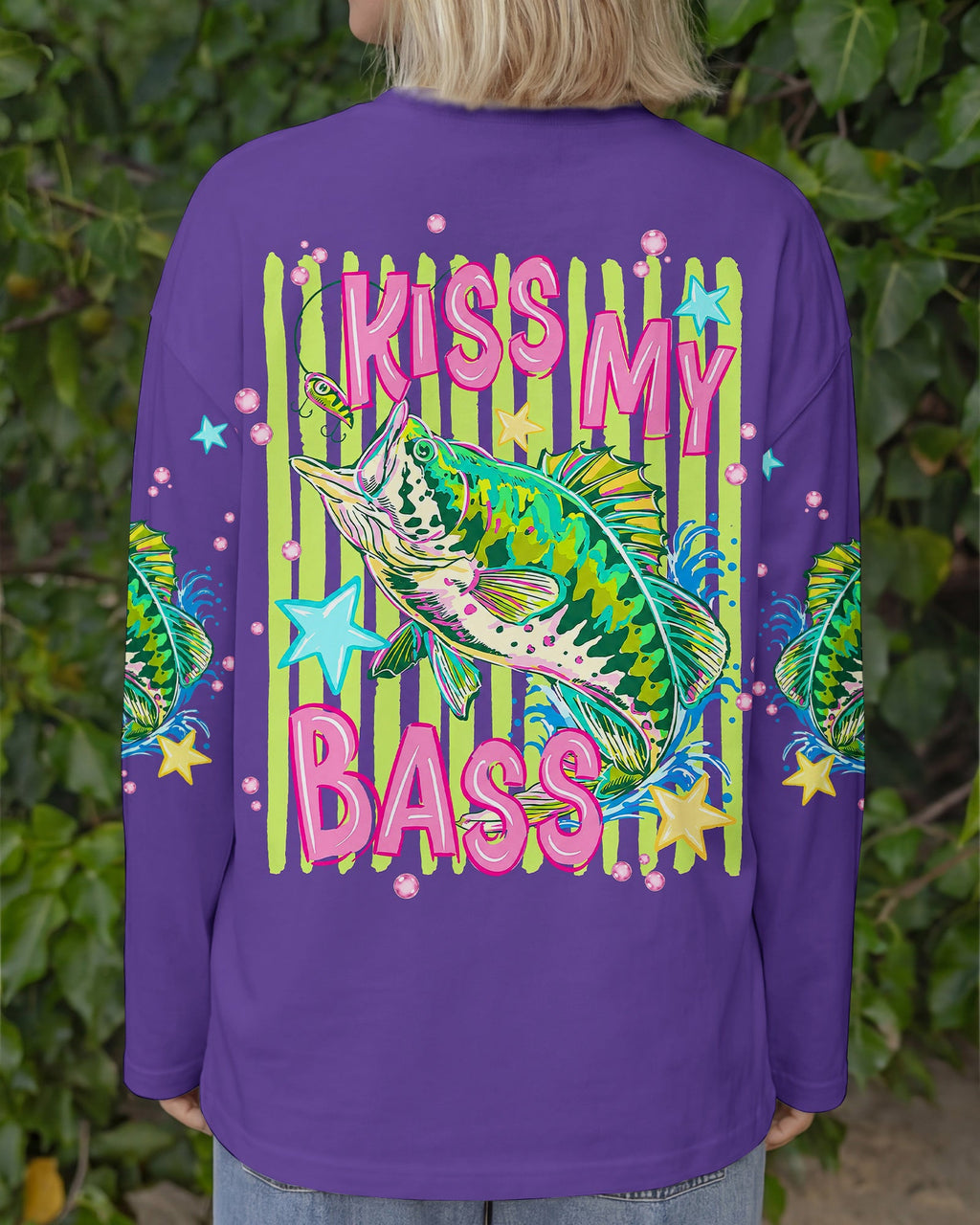 KISS MY BASS FISHING ALL OVER PRINT - TLNT2905262