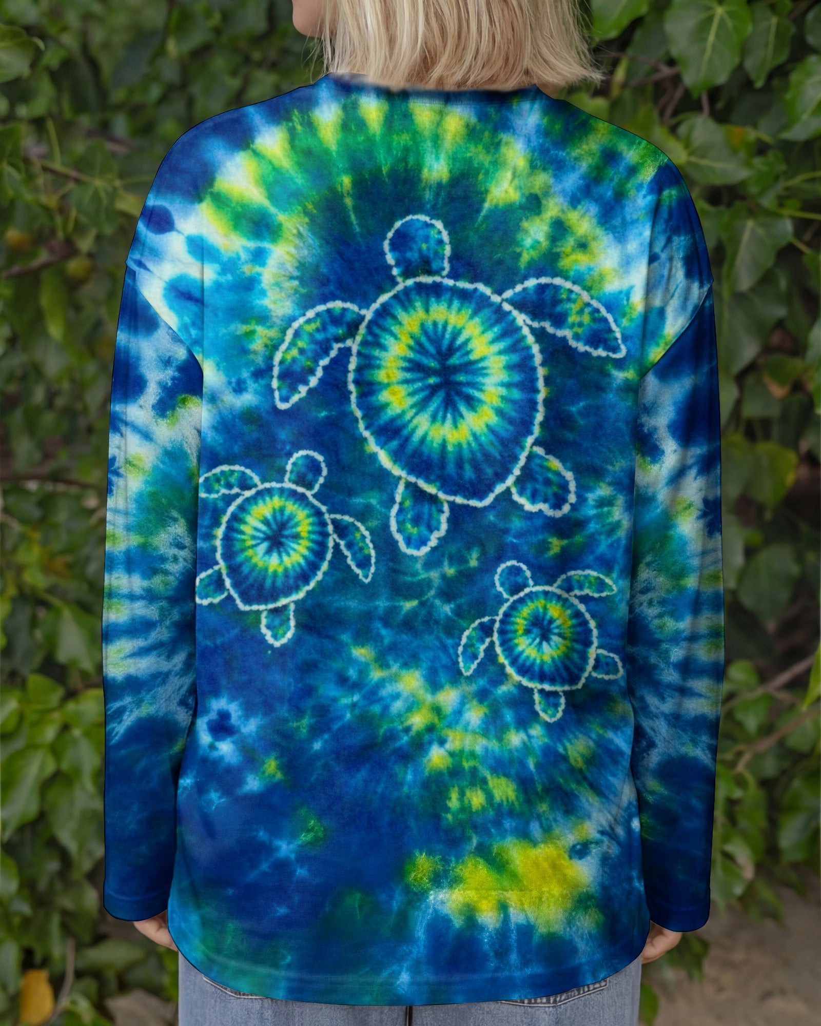 SEA TURTLE WATERCOLOR PATTERN ALL OVER PRINT  - TLTW1404262