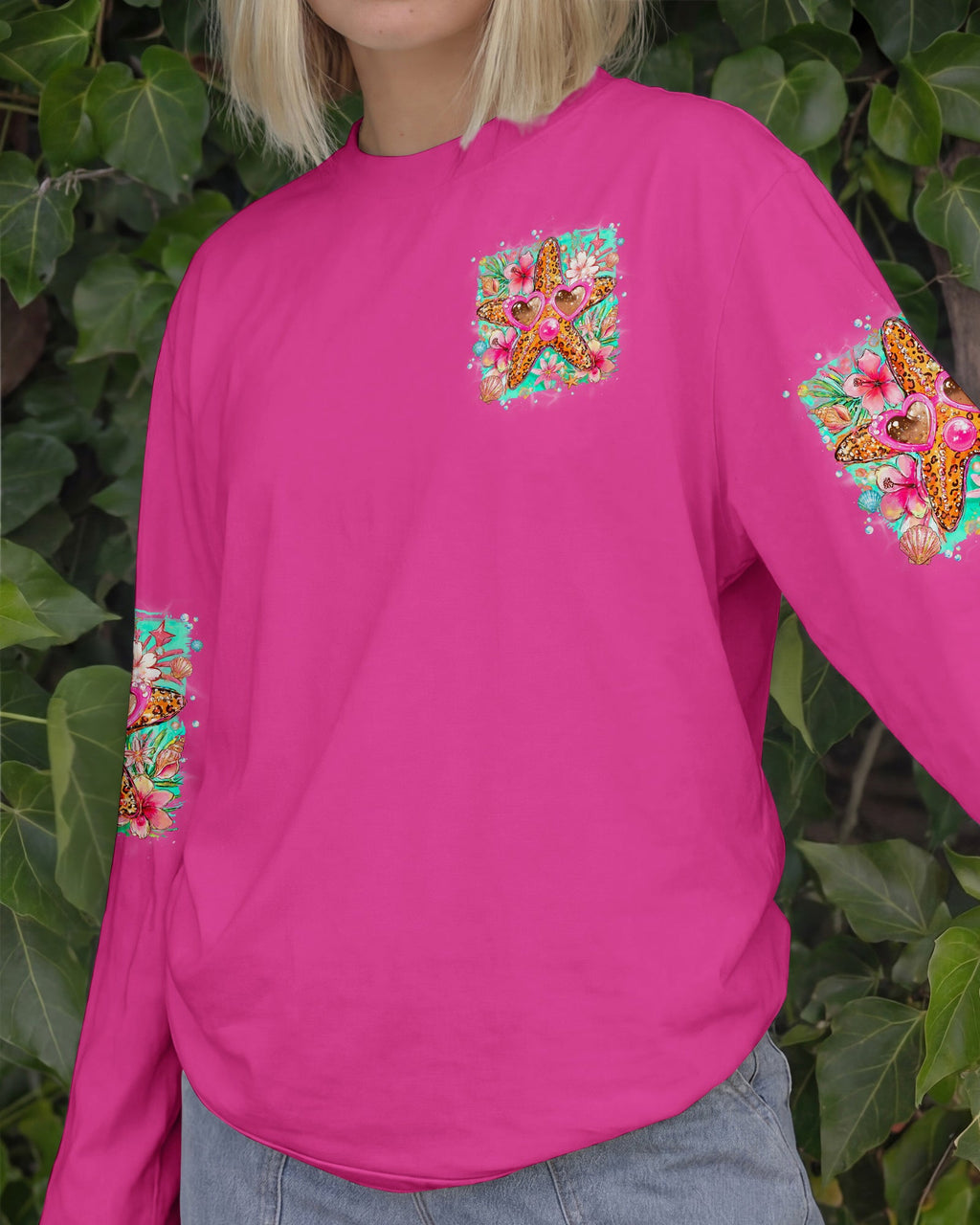 SMELL THE SEA STARFISH ALL OVER PRINT - TYQY0807262