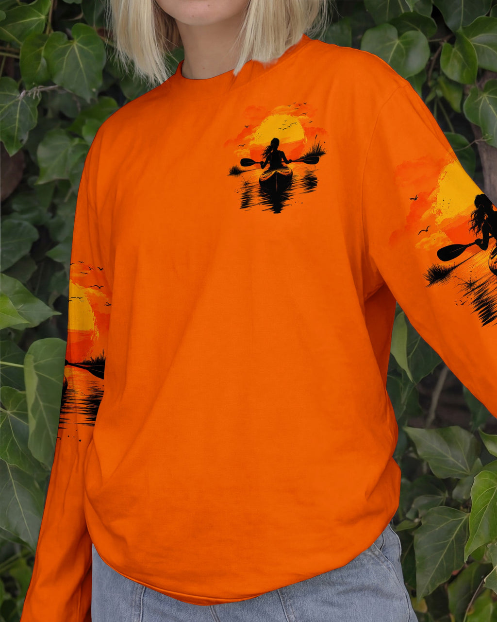 LIFE'S SHORT PADDLE HARD KAYAK ALL OVER PRINT - TLTW2905263