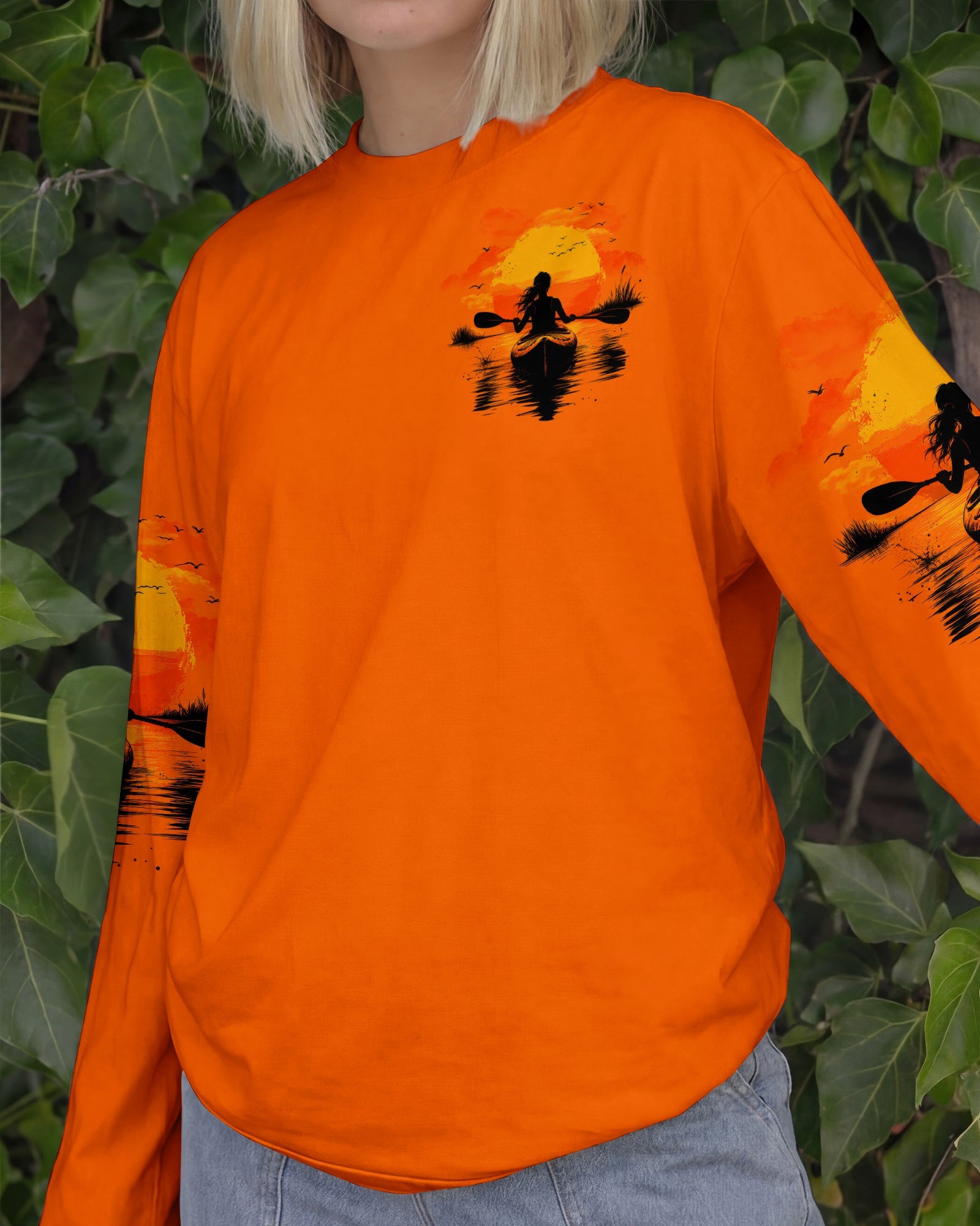LIFE'S SHORT PADDLE HARD KAYAK ALL OVER PRINT - TLTW2905263
