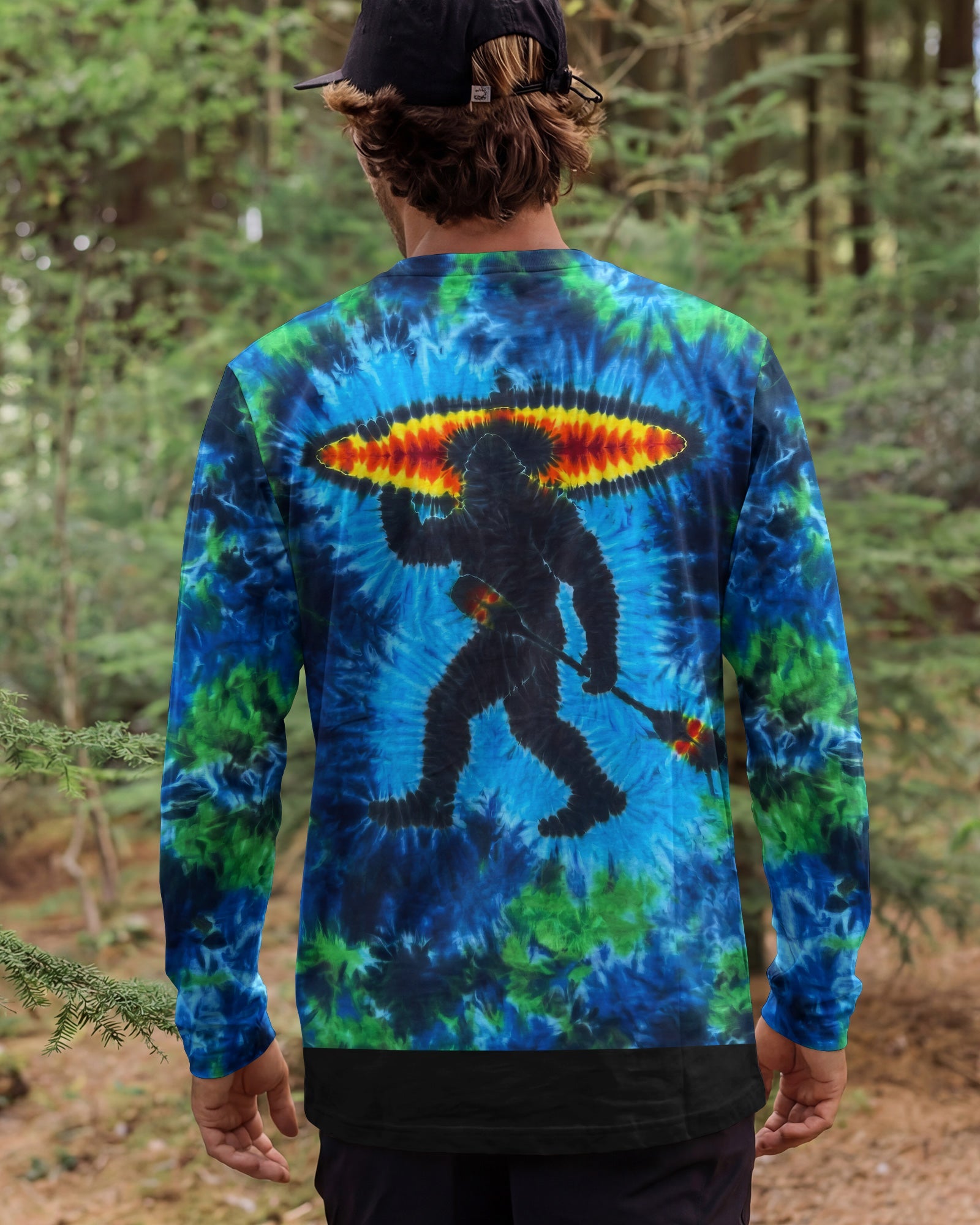 BIGFOOT SURF KAYAK SWIRL ALL OVER PRINT - RI0906262