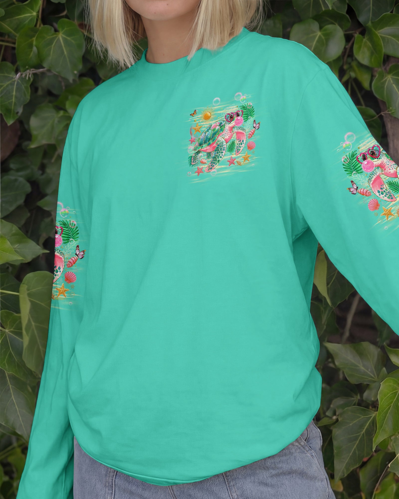 TURTLE KISSES STARFISH WISHES  ALL OVER PRINT - TLHG1007262