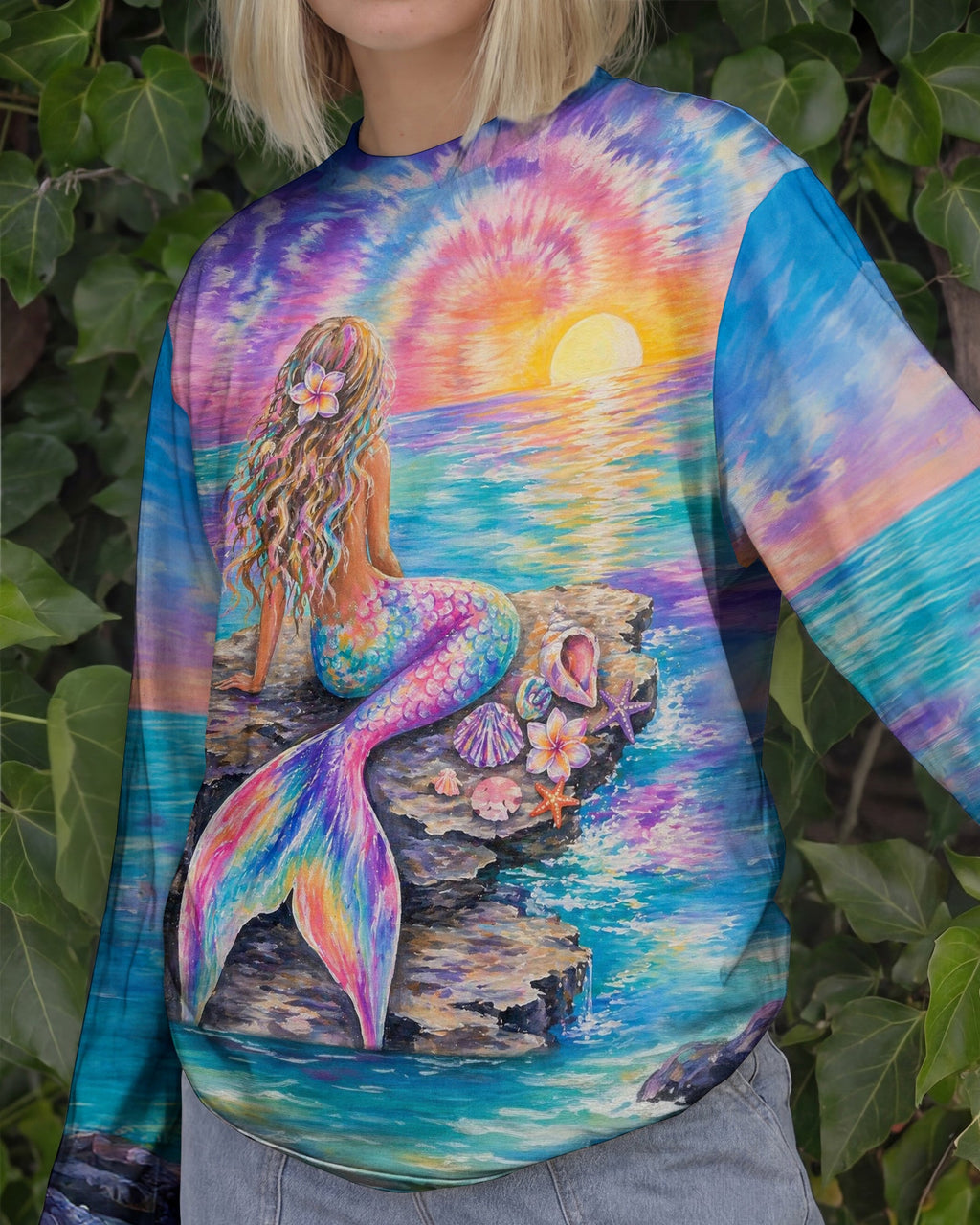SHE IS A MERMAID ALL OVER PRINT - TLTW0405261