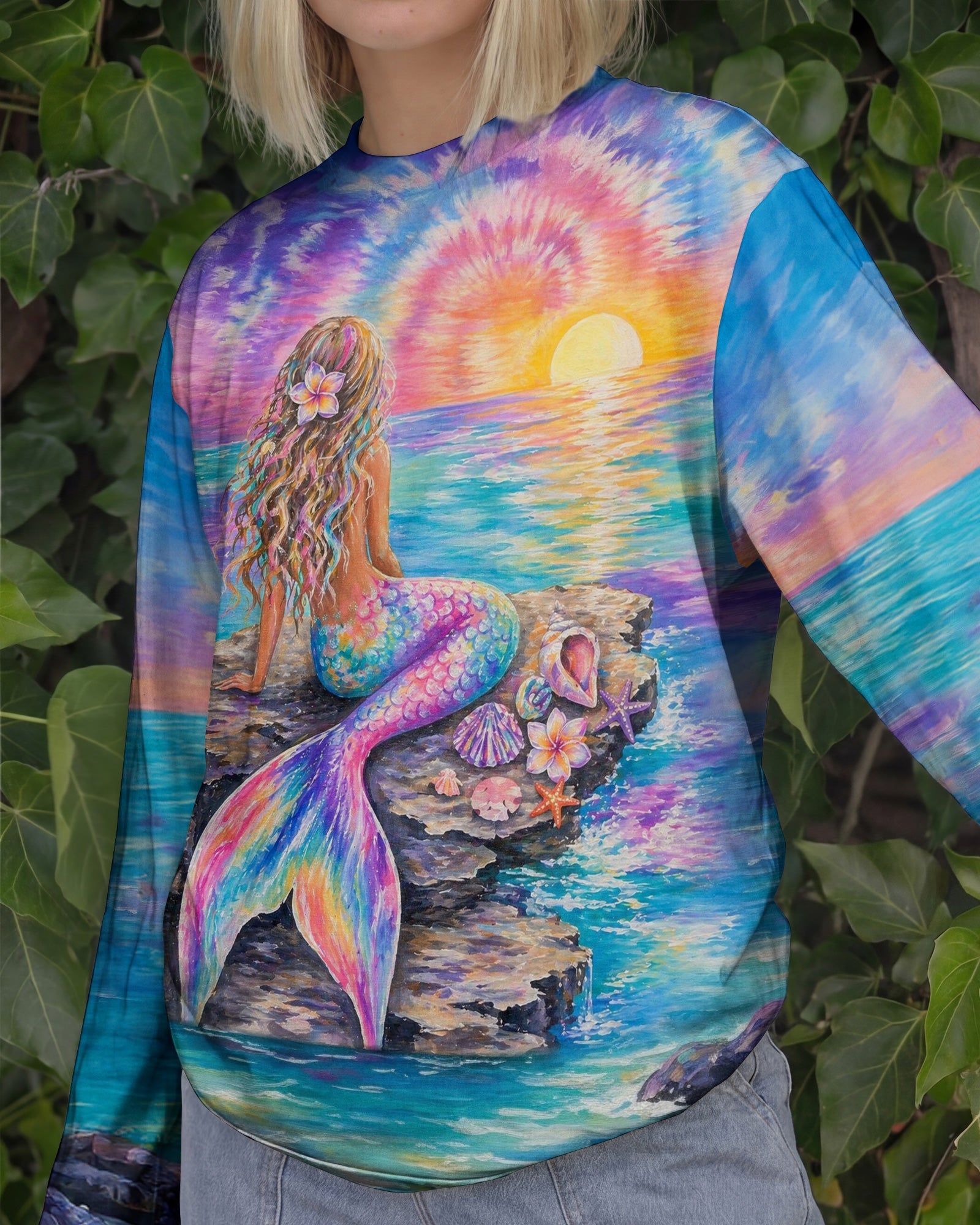 SHE IS A MERMAID ALL OVER PRINT - TLTW0405261