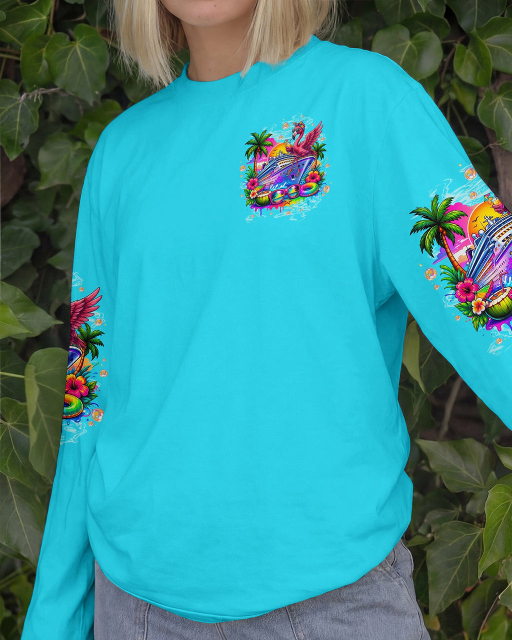 ON CRUISE MODE FLAMINGO ALL OVER PRINT - TLTW1607262