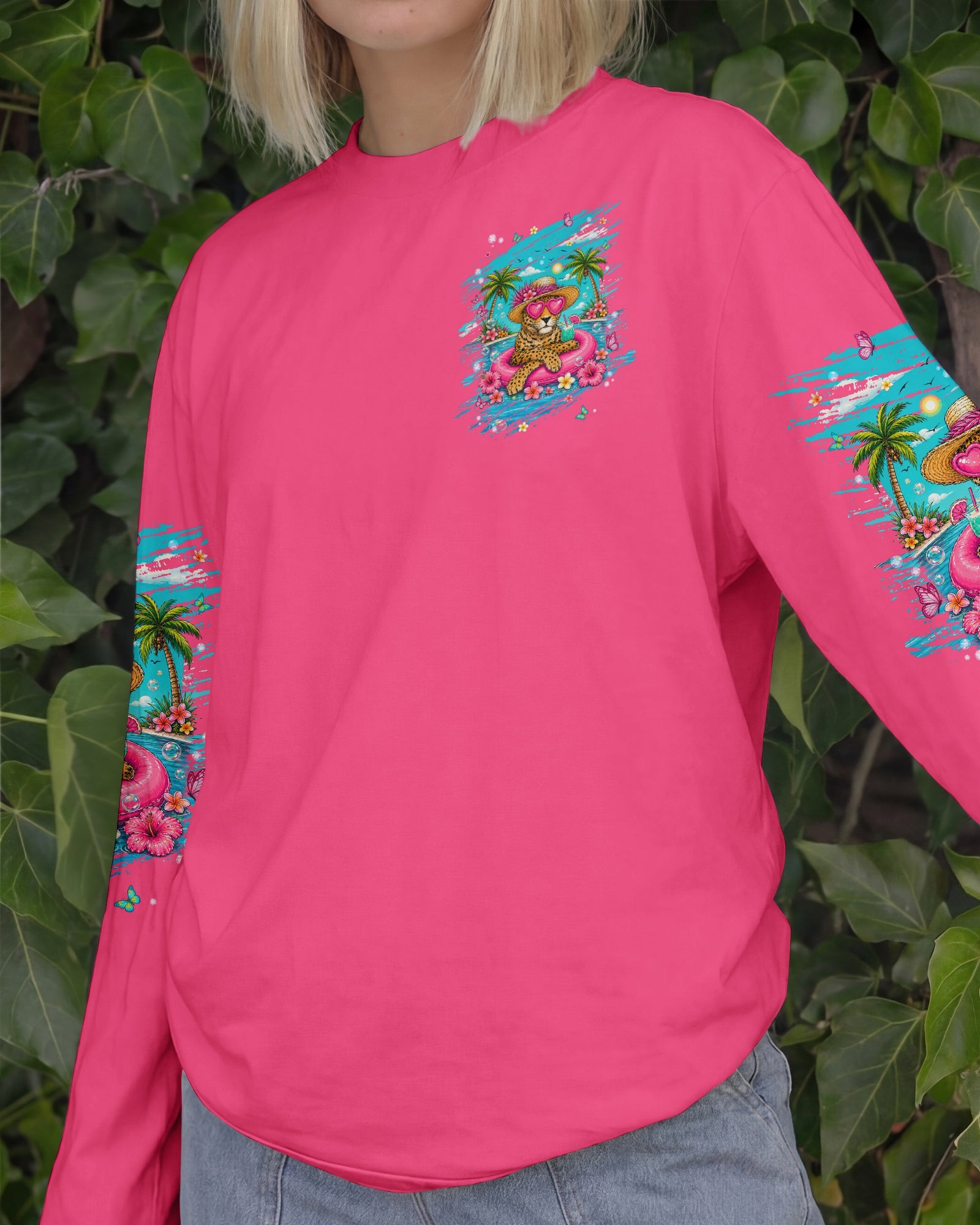 IT'S 5 O'CLOCK SOMEWHERE LEOPARD ALL OVER PRINT  - TLNT2605261