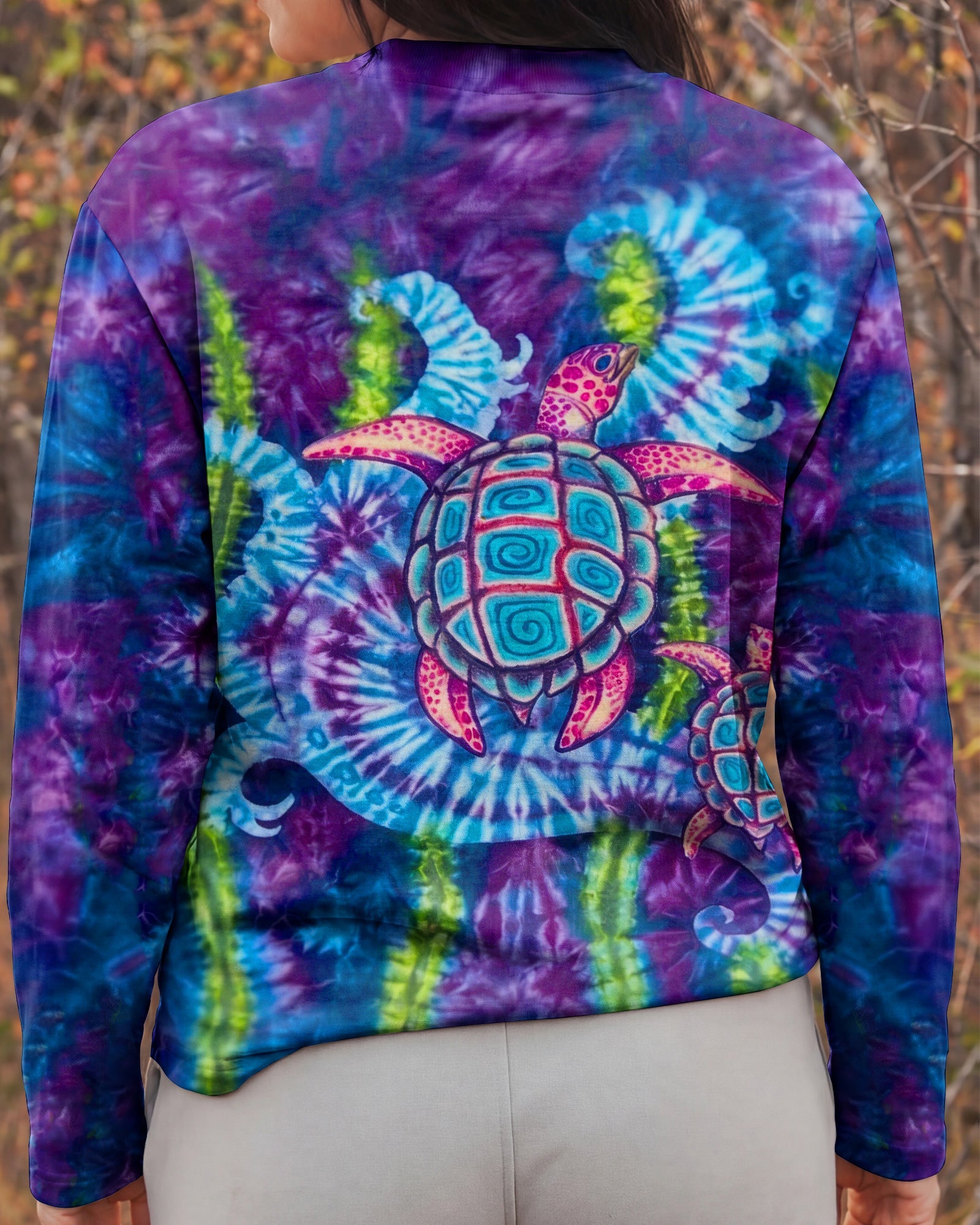 SEA TURTLE ALL OVER PRINT  - TLHN1504262