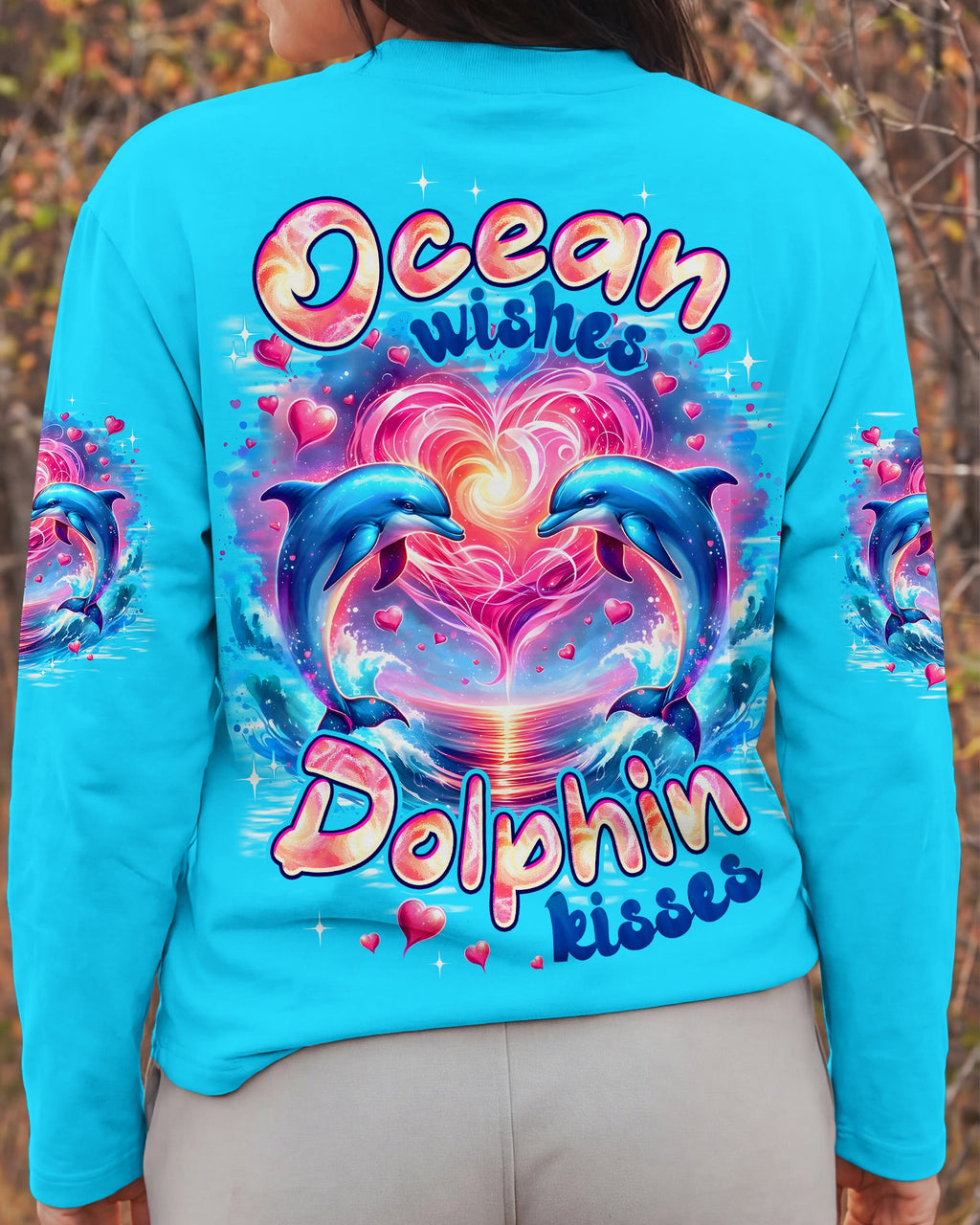 OCEAN WISHES DOLPHIN KISSES ALL OVER PRINT - TYPQ1605262