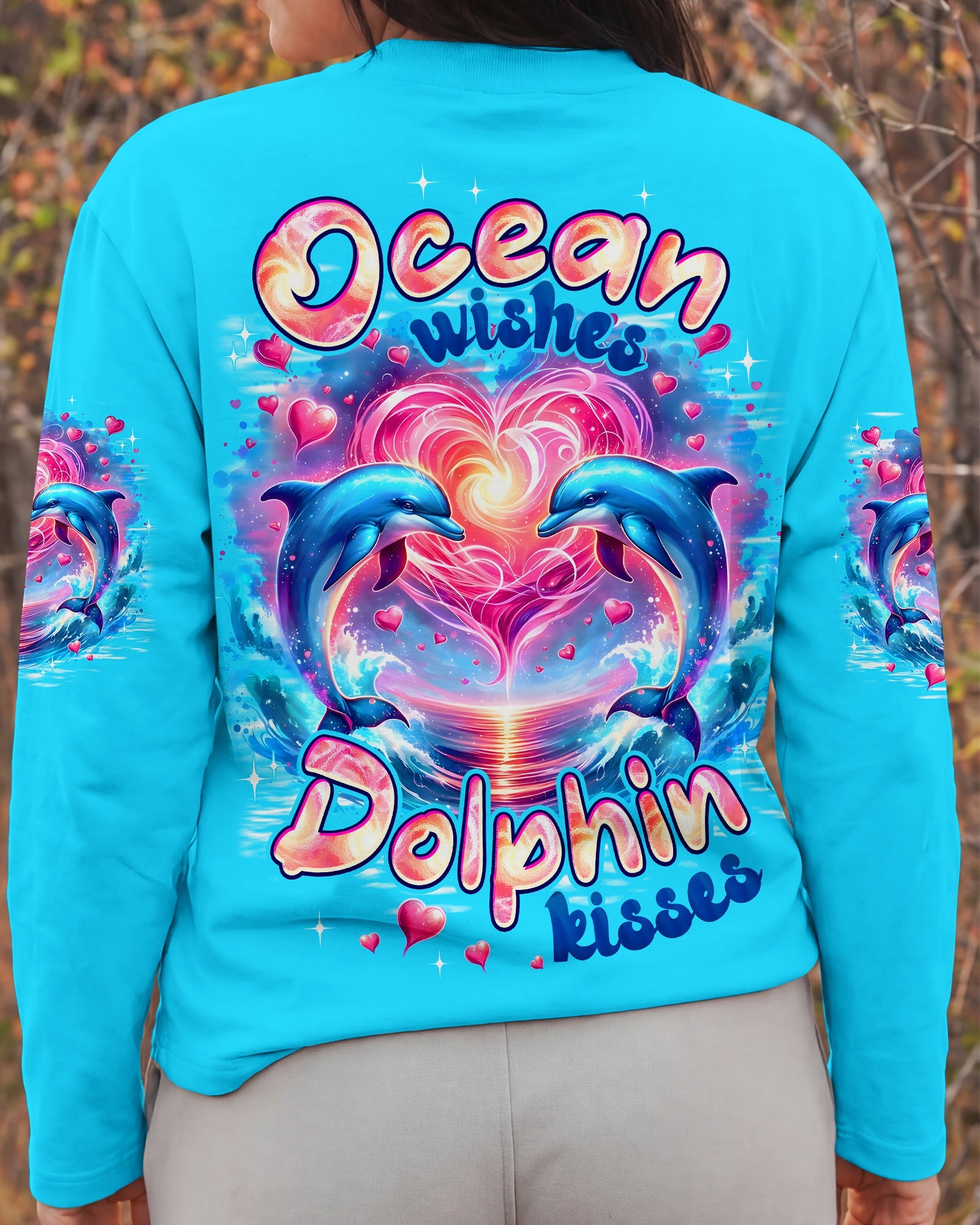 OCEAN WISHES DOLPHIN KISSES ALL OVER PRINT - TYPQ1605262