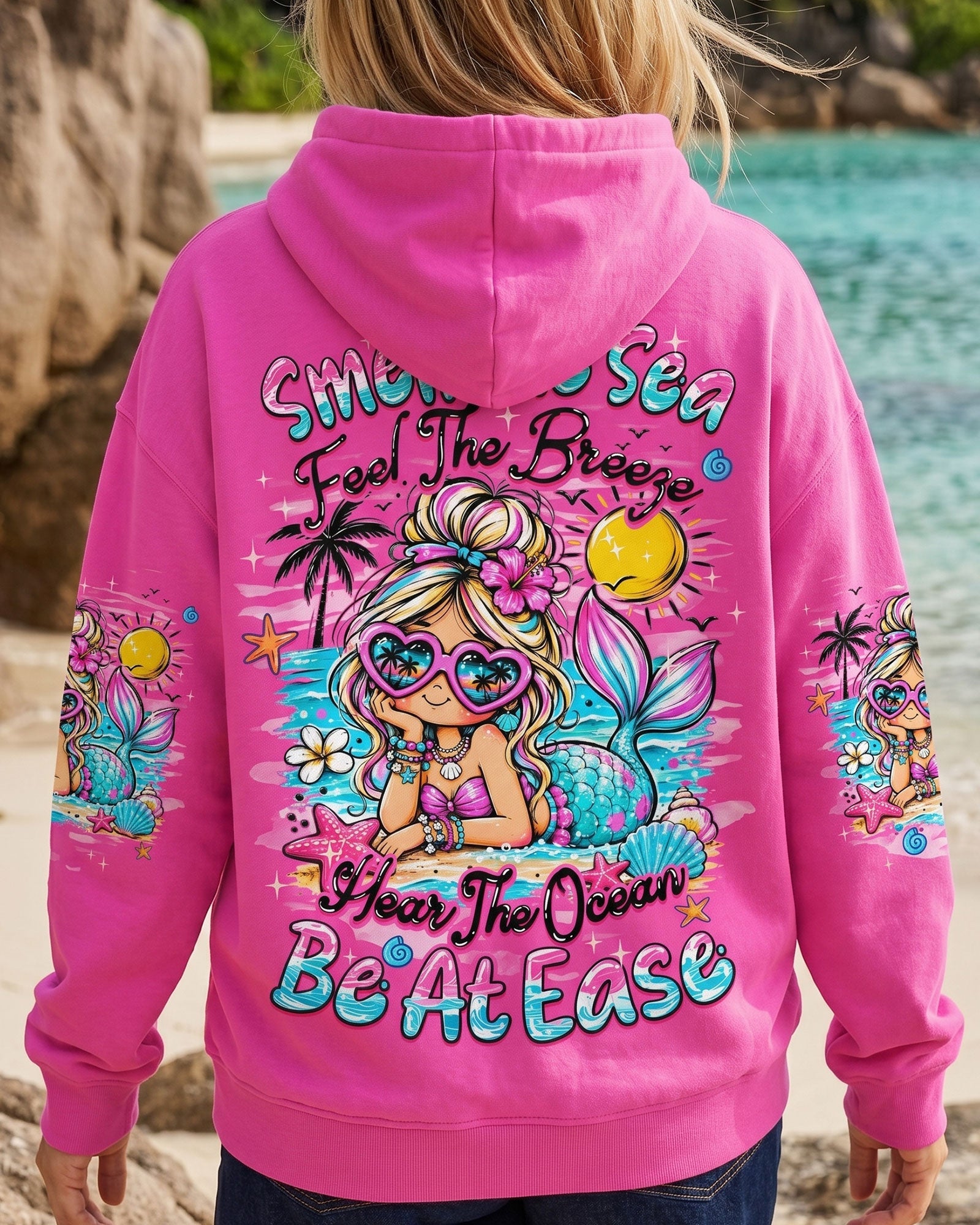 SMELL THE SEA MERMAID ALL OVER PRINT - TYQY0307262