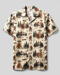 VINTAGE BIGFOOT UFO CAMP SHIRT   - TLNT2306262