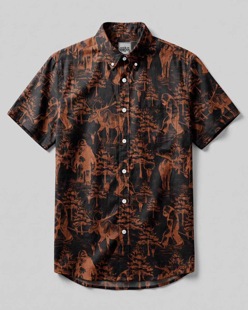 BIGFOOT WILDERNESS BUTTON-DOWN COLLAR SHIRT - RITD2206261