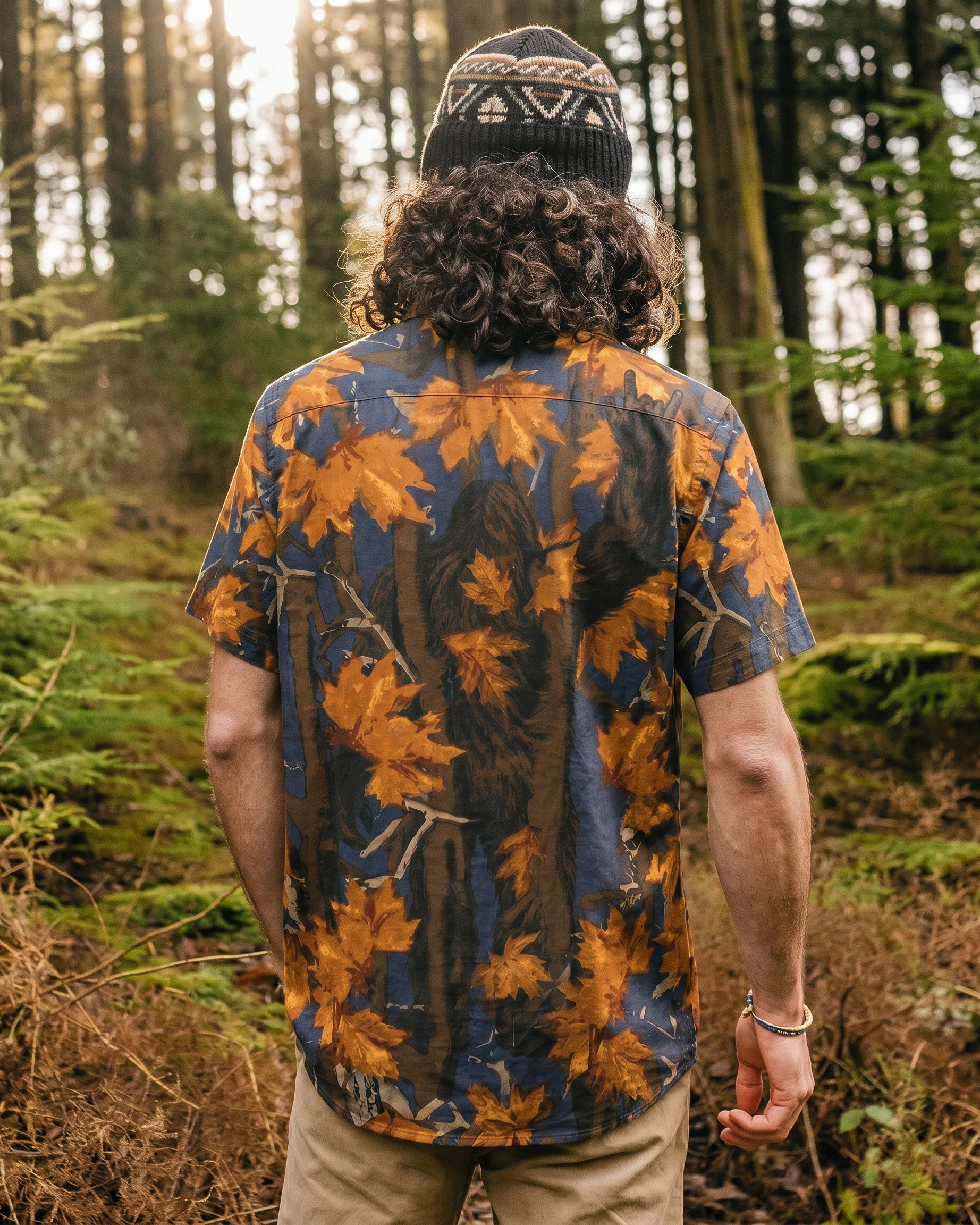 AUTUMN BIGFOOT HIDEOUT BUTTON-DOWN COLLAR SHIRT - RI0406261