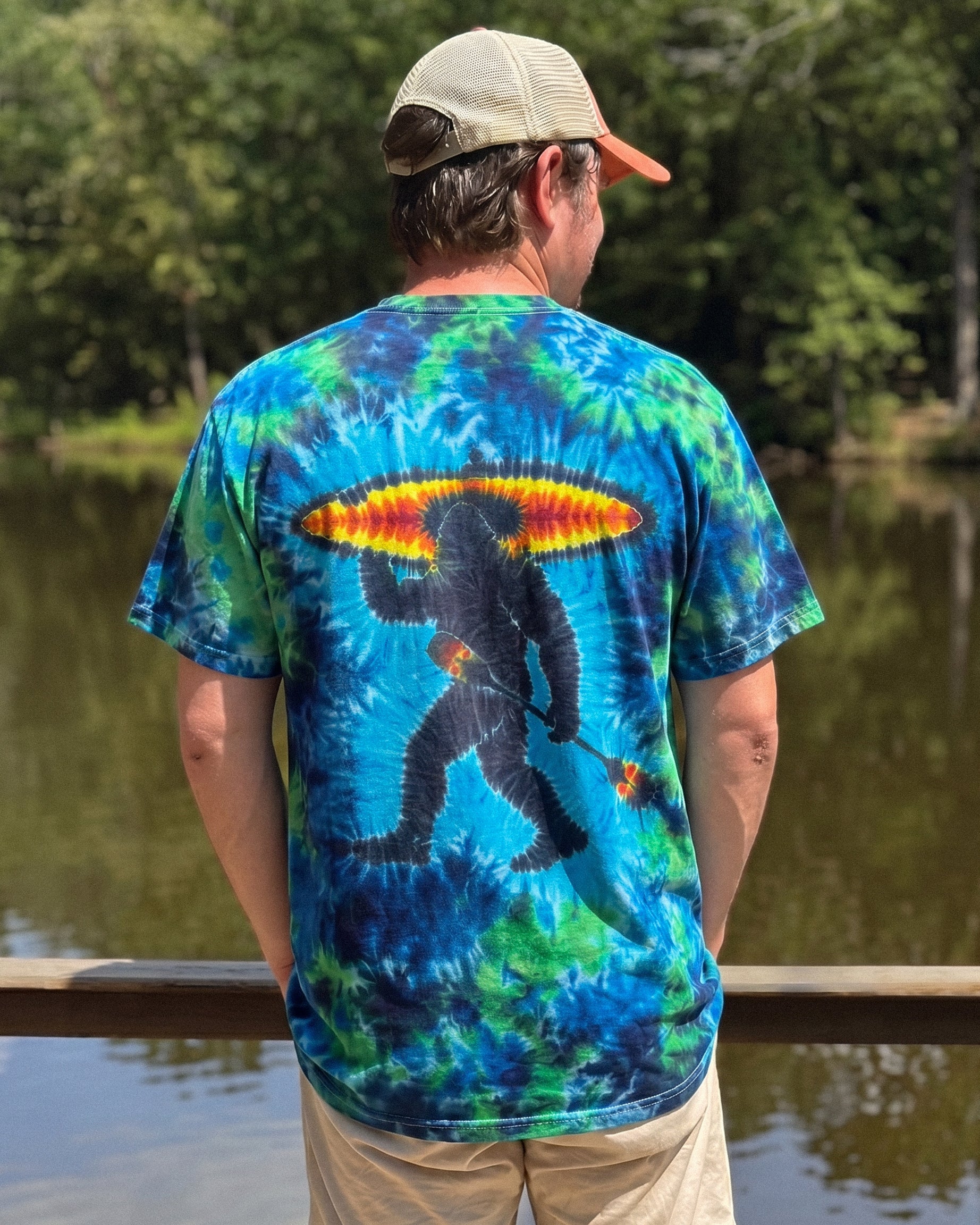 BIGFOOT SURF KAYAK SWIRL ALL OVER PRINT - RI0906262
