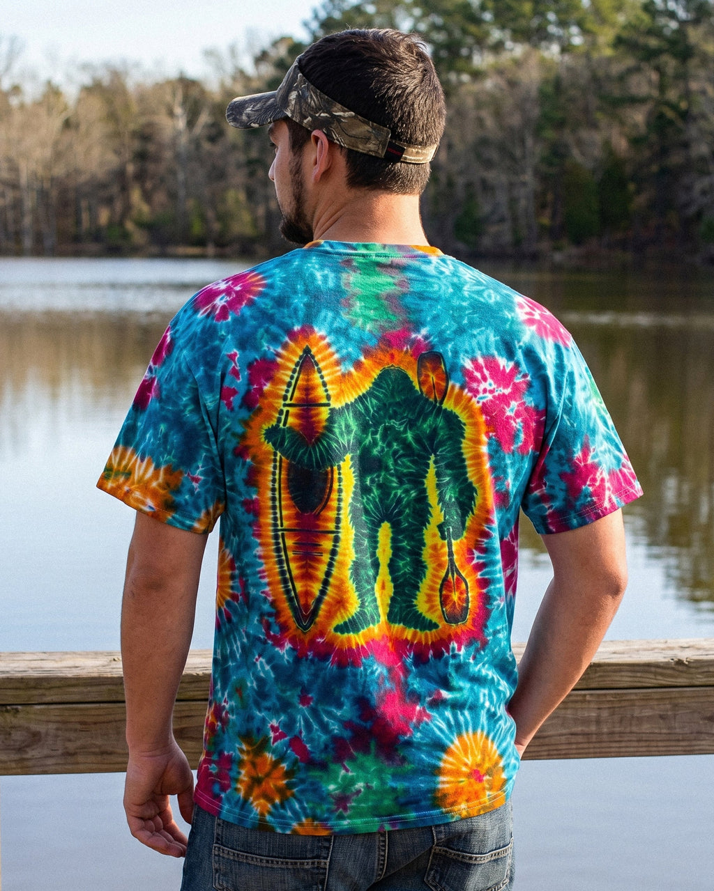 BIGFOOT KAYAK SWIRL ALL OVER PRINT - RI0906261