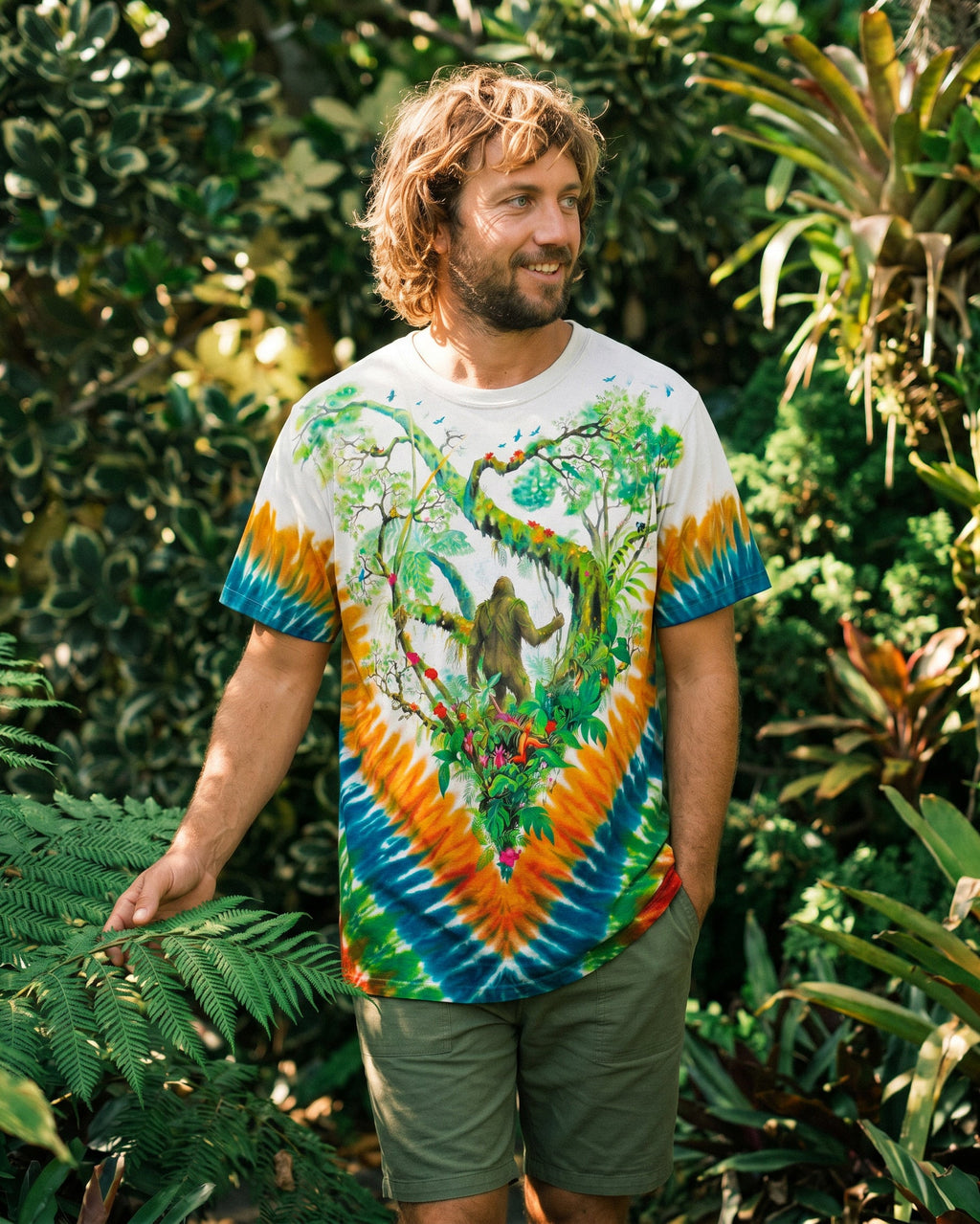 RAINFOREST BIGFOOT SWIRL ALL OVER PRINT - RI0506262