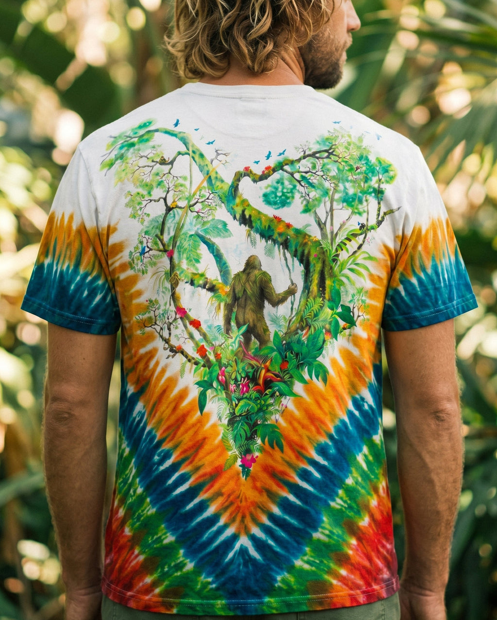 RAINFOREST BIGFOOT SWIRL ALL OVER PRINT - RI0506262