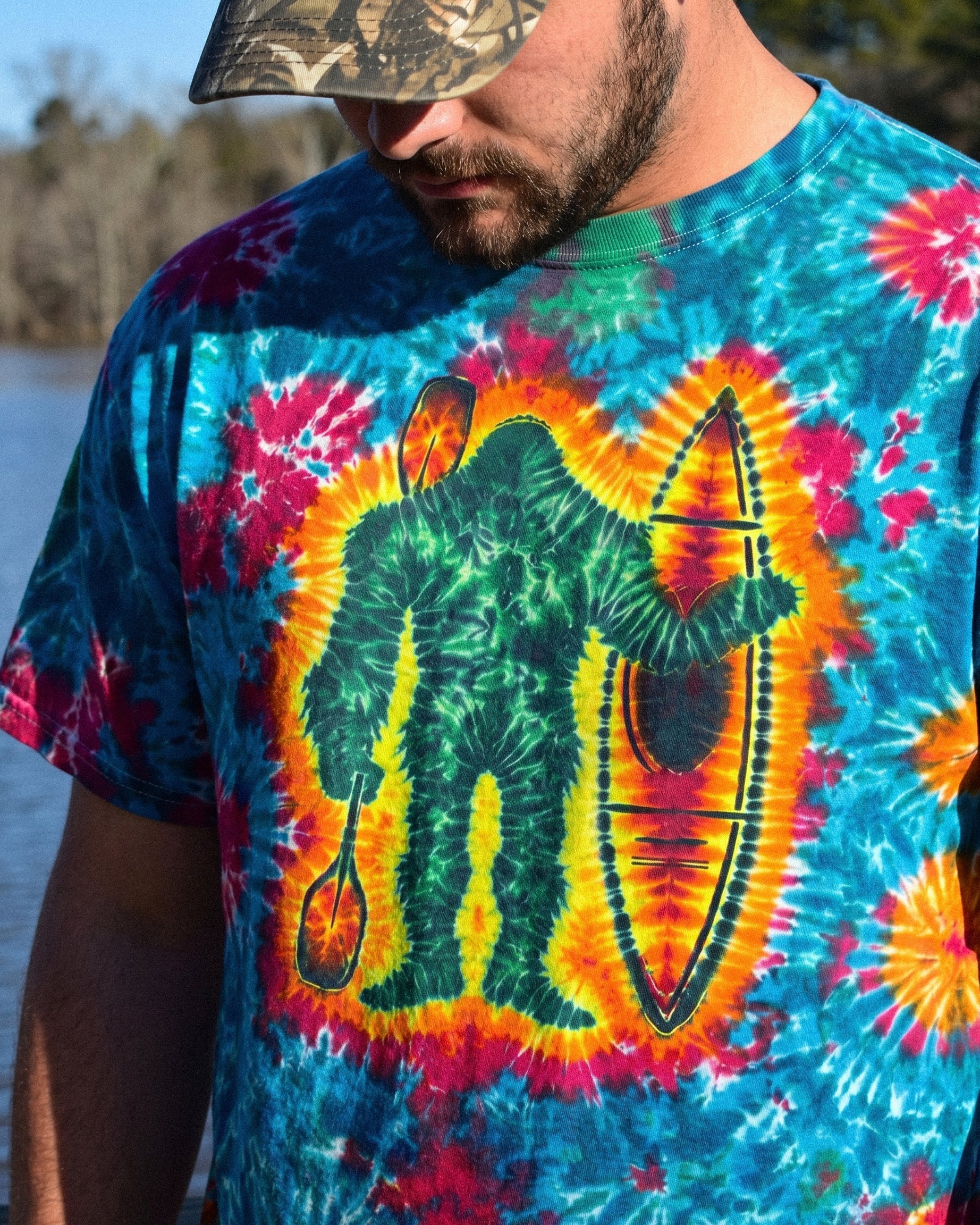 BIGFOOT KAYAK SWIRL ALL OVER PRINT - RI0906261