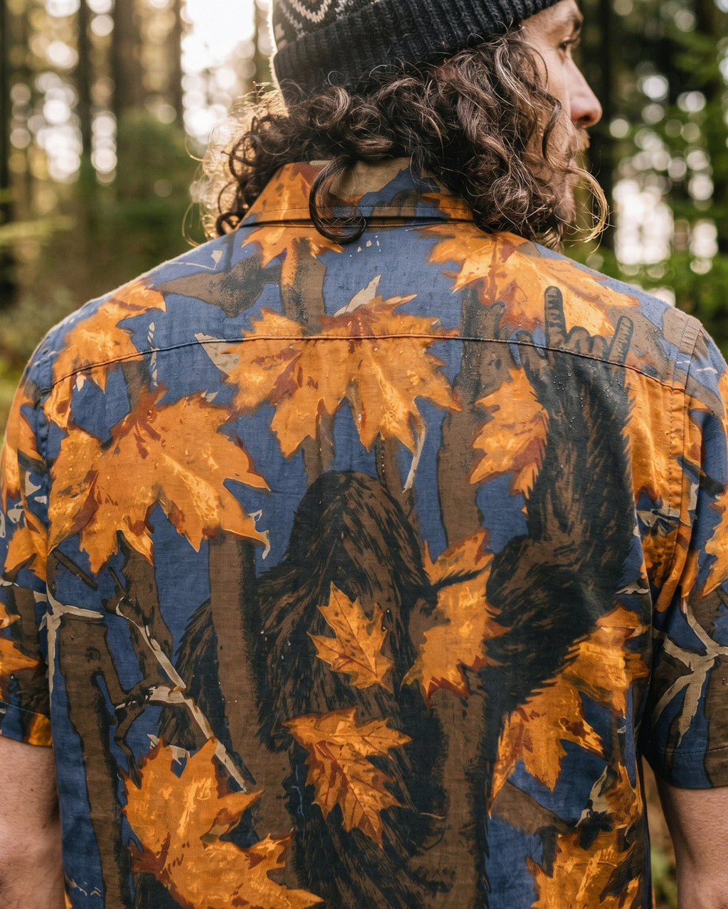 AUTUMN BIGFOOT HIDEOUT BUTTON-DOWN COLLAR SHIRT - RI0406261