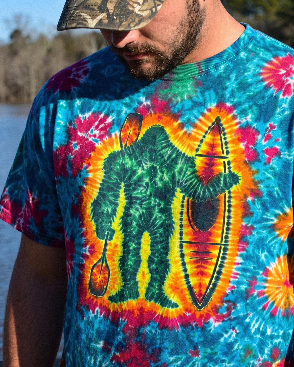 BIGFOOT KAYAK SWIRL ALL OVER PRINT - RI0906261