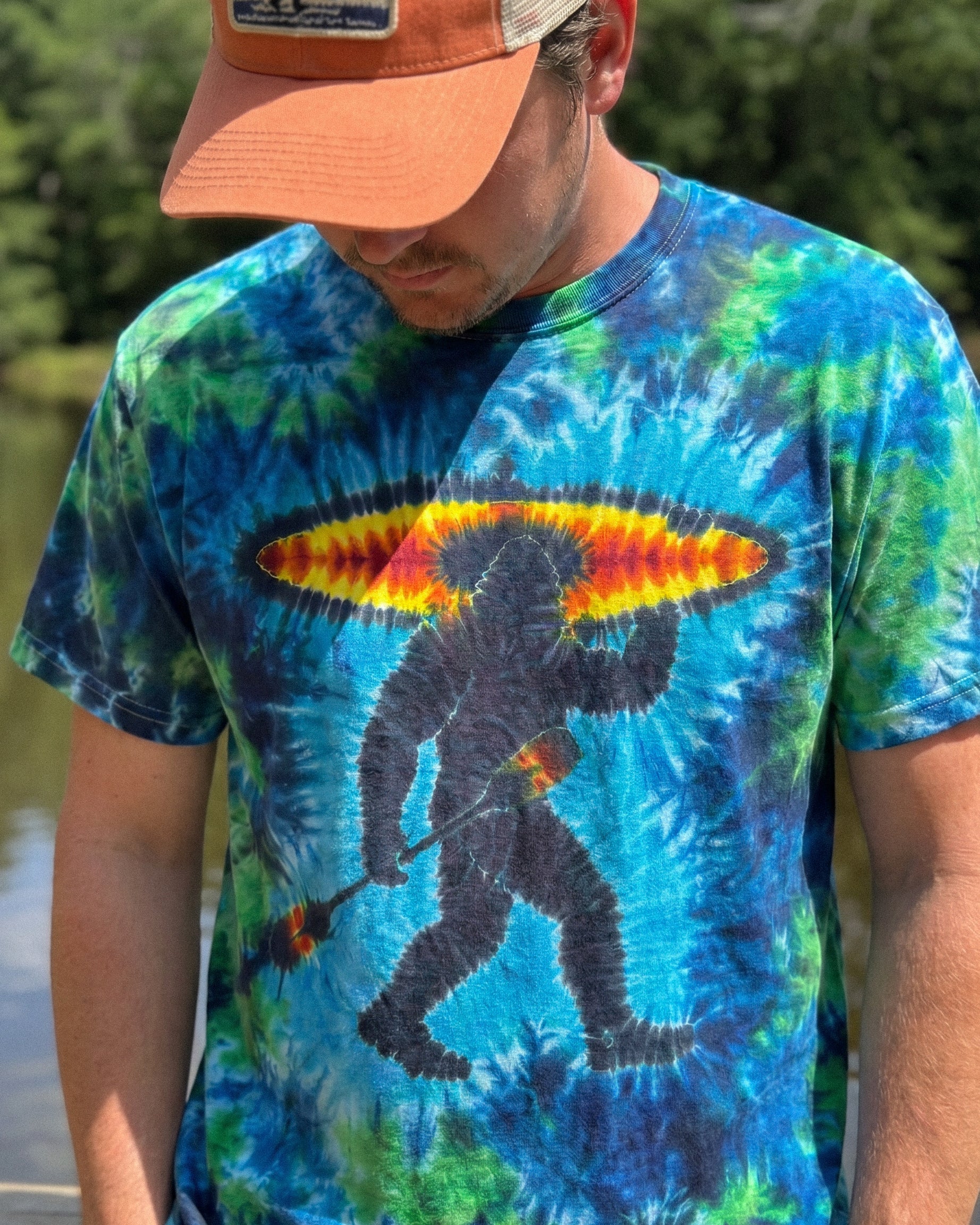 BIGFOOT SURF KAYAK SWIRL ALL OVER PRINT - RI0906262