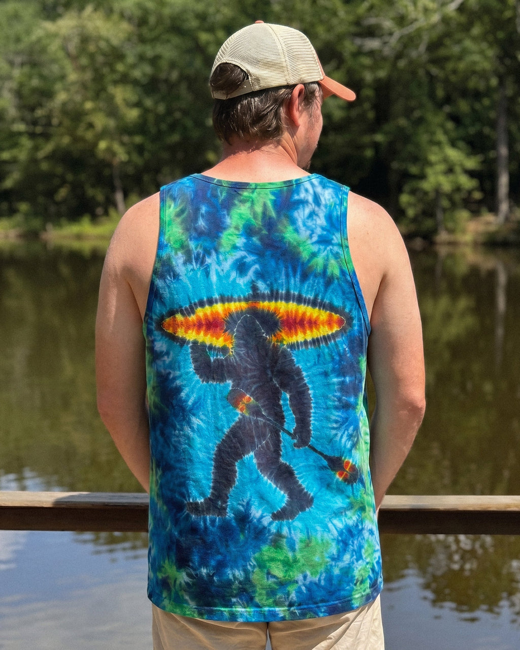 BIGFOOT SURF KAYAK SWIRL ALL OVER PRINT - RI0906262