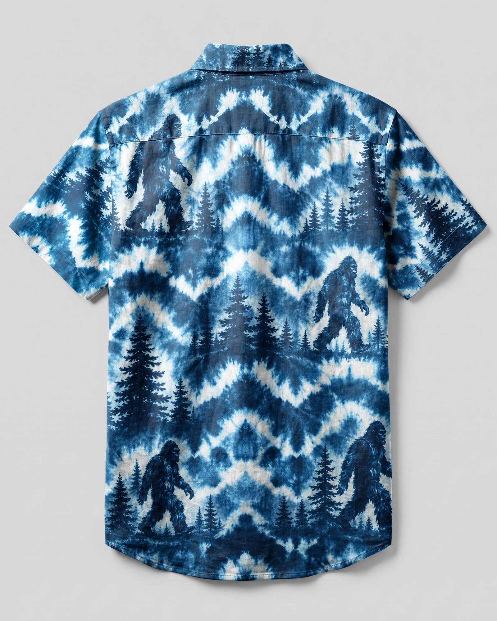 BIGFOOT MOUNTAIN SEAMLESS BUTTON-DOWN COLLAR  SHIRT  - TLNT0207261