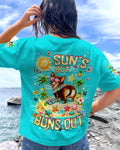 SUN'S OUT BUNS OUT CORGI  DOG ALL OVER PRINT   - TLNT0906252