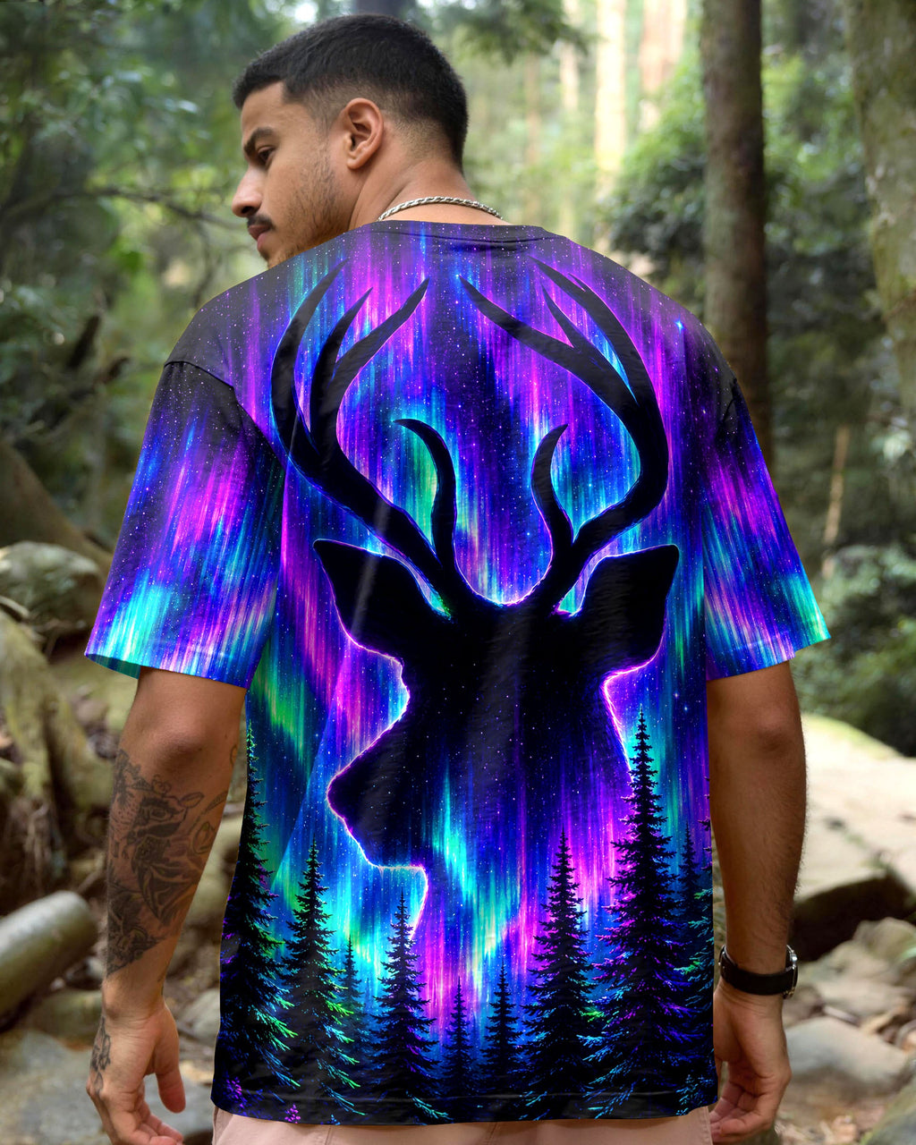 AURORA WILDERNESS DEER HUNTING ALL OVER PRINT  - TLNT0707262