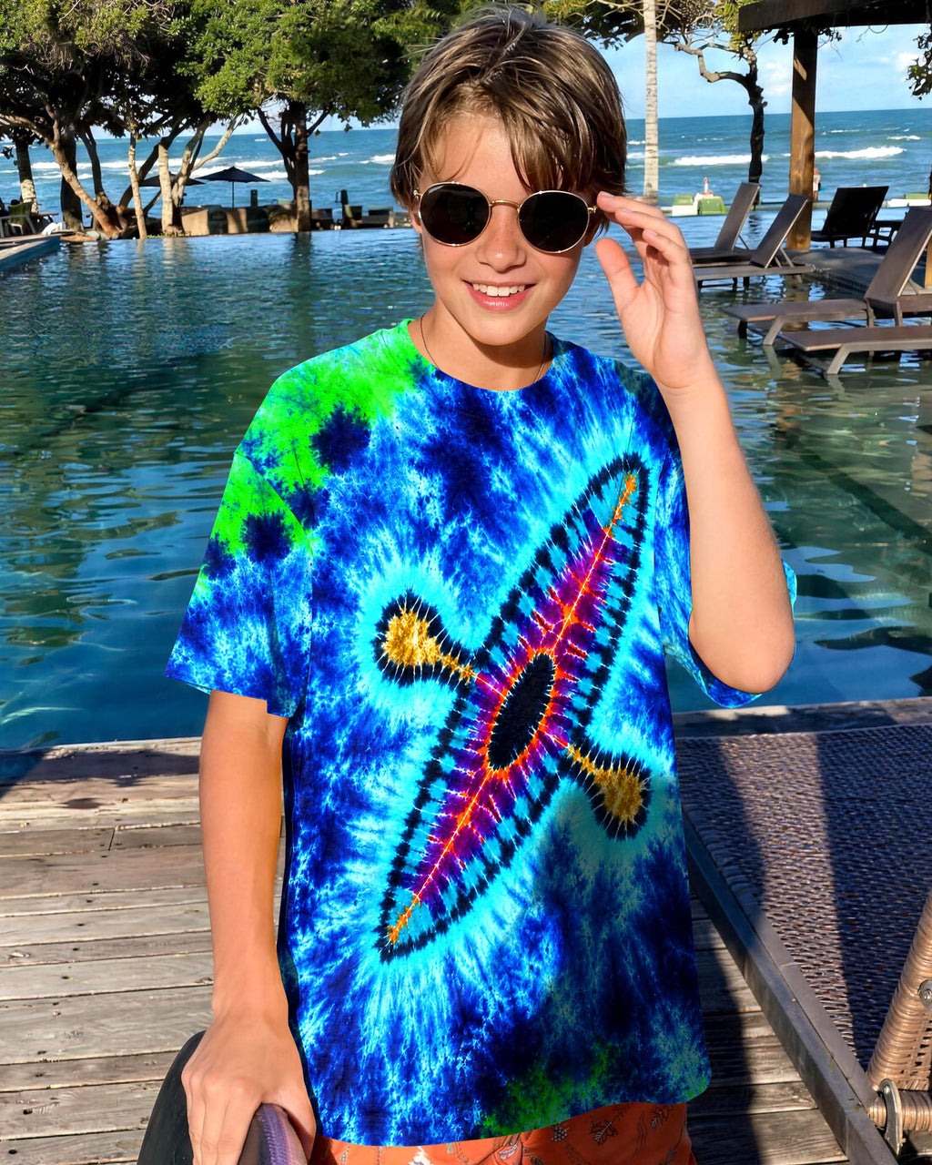 KAYAK LAKE DAY KIDS ALL OVER PRINT  - TLNT0506261