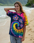 RAINBOW SEA TURTLE SPIRAL ALL OVER PRINT - RI1407262