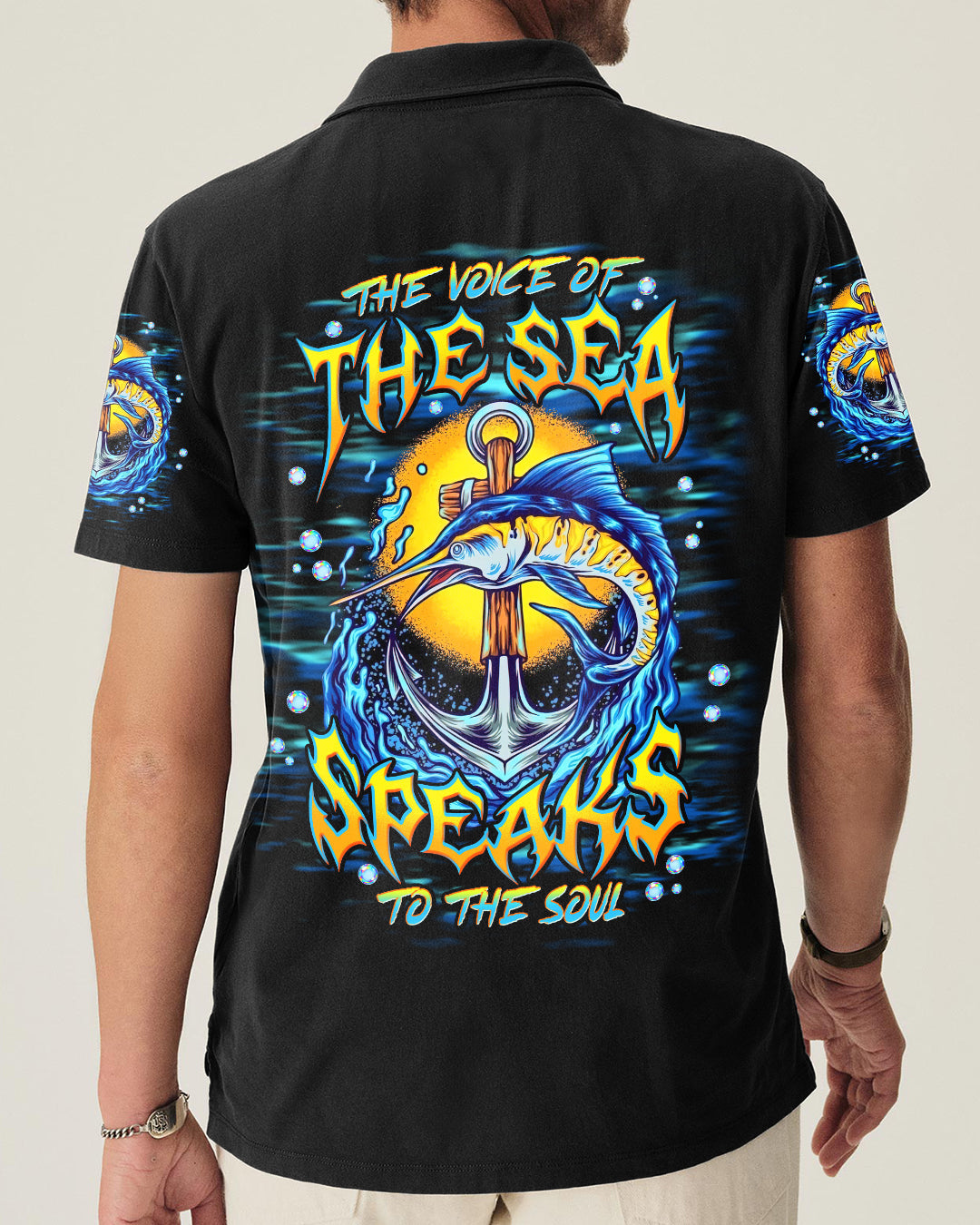 THE VOICE OF THE SEA SPEAKS TO THE SOUL MARLIN ALL OVER PRINT - TLNT0106262