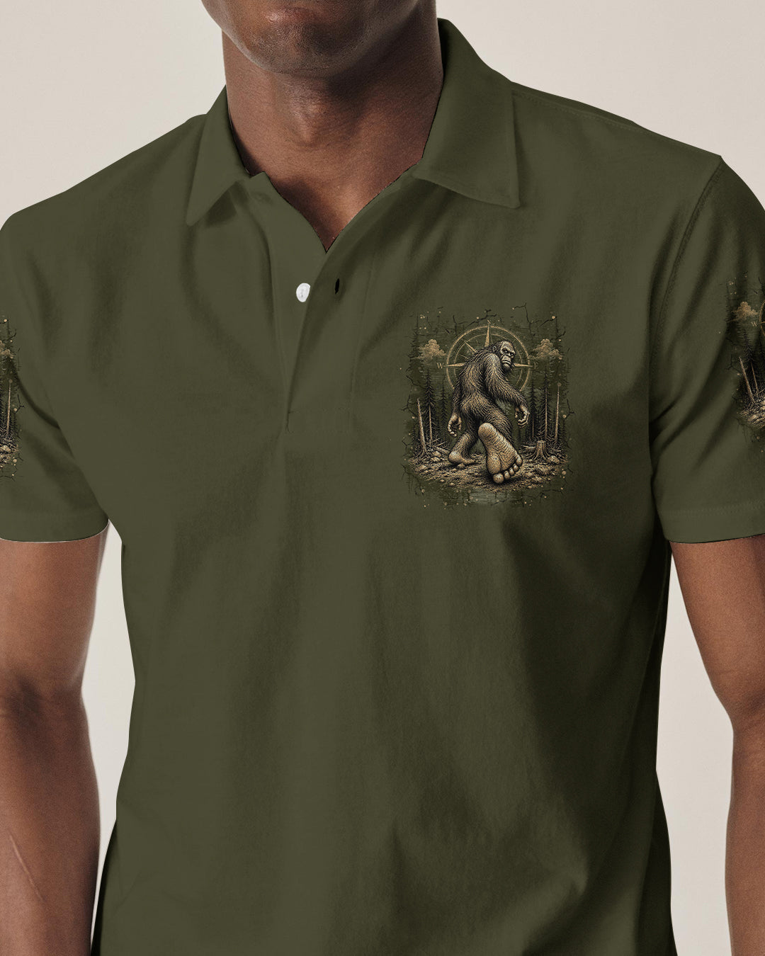 NOT ALL WHO WANDER ARE LOST BIGFOOT ALL OVER PRINT  - TLHN2905261