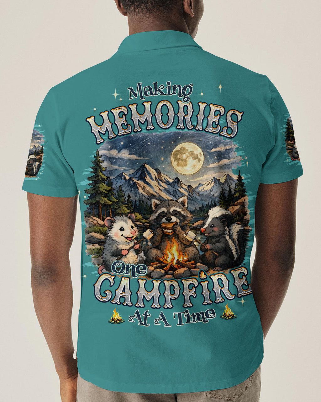 MAKING MEMORIES ONE CAMPFIRE AT A TIME ANIMALS ALL OVER PRINT - TYPQ2205261