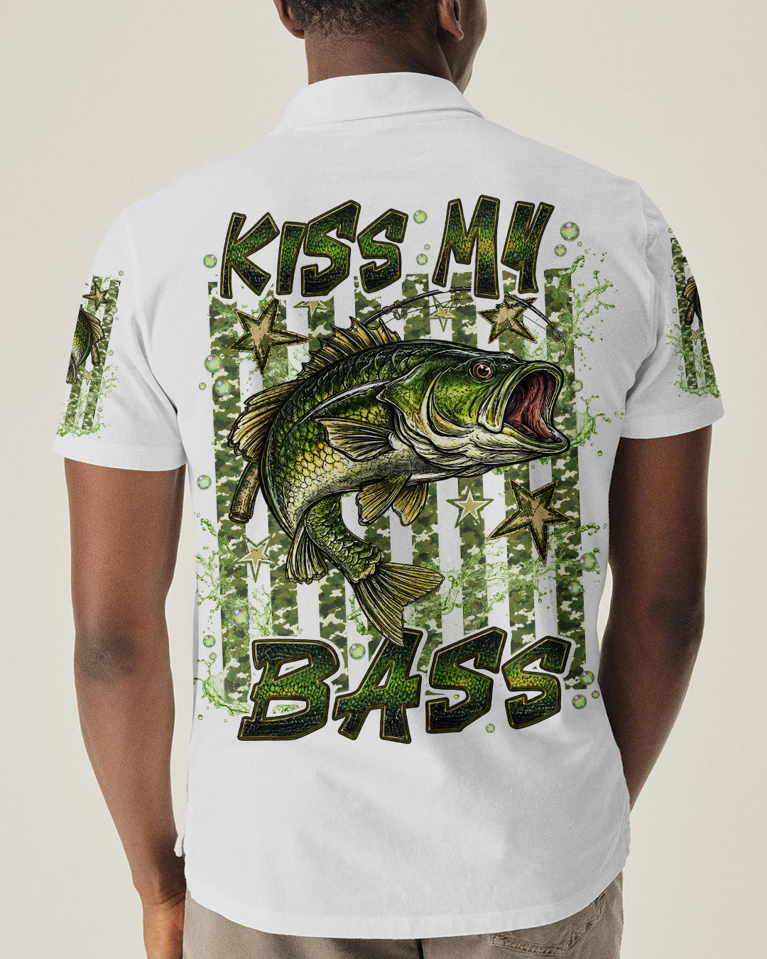 KISS MY BASS FISHING  ALL OVER PRINT - TLNT2905261
