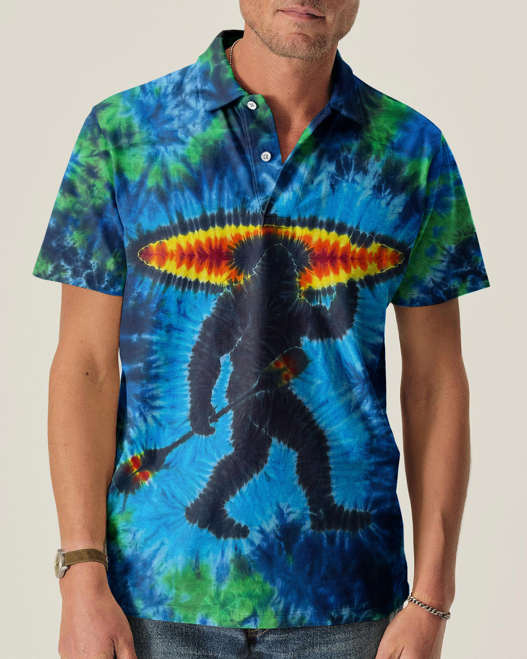 BIGFOOT SURF KAYAK SWIRL ALL OVER PRINT - RI0906262