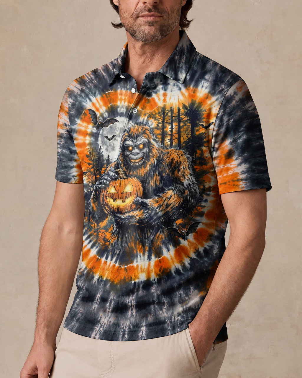 SCARY BIGFOOT HALLOWEEN ALL OVER PRINT - TLHG1707263