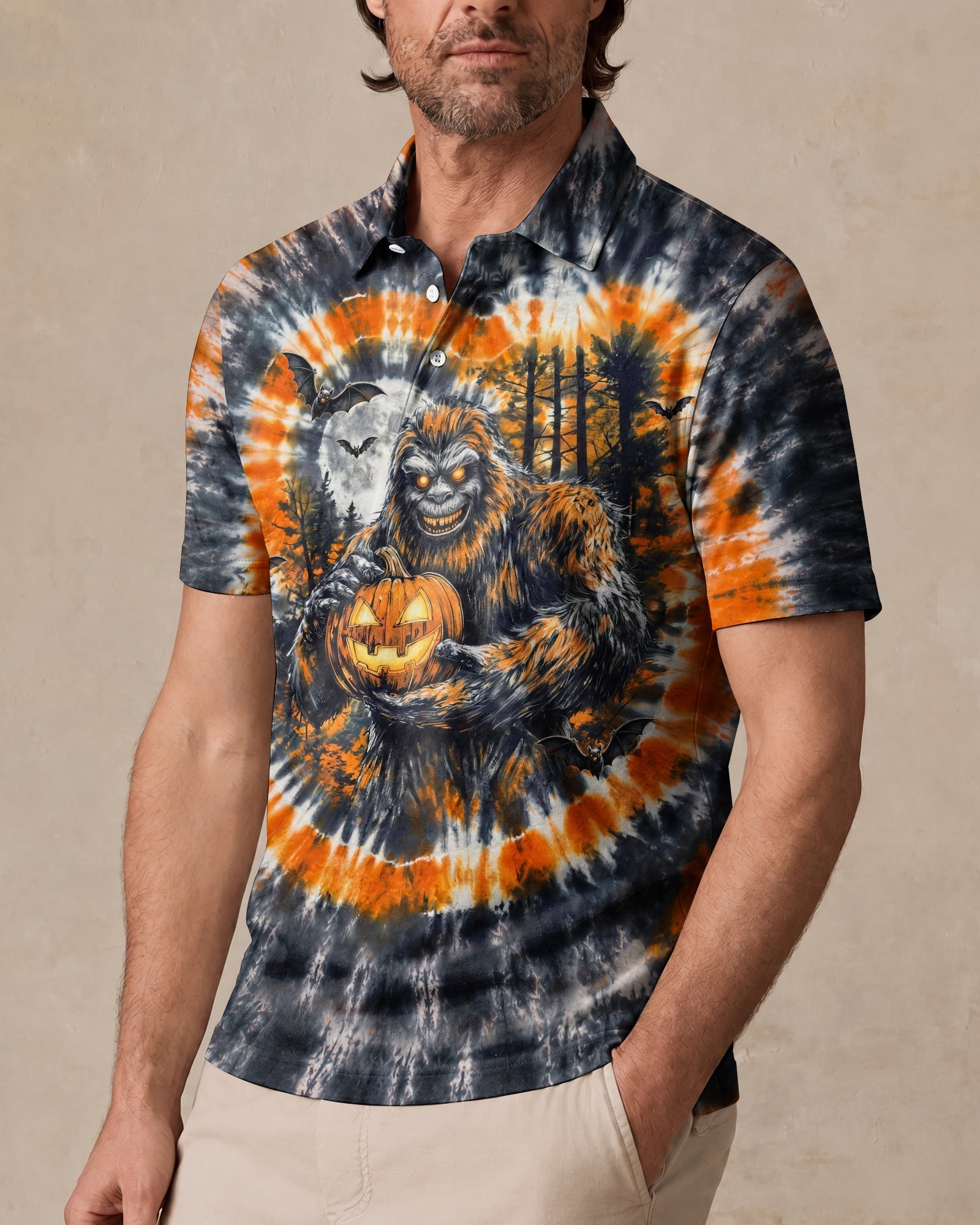 SCARY BIGFOOT HALLOWEEN ALL OVER PRINT - TLHG1707263