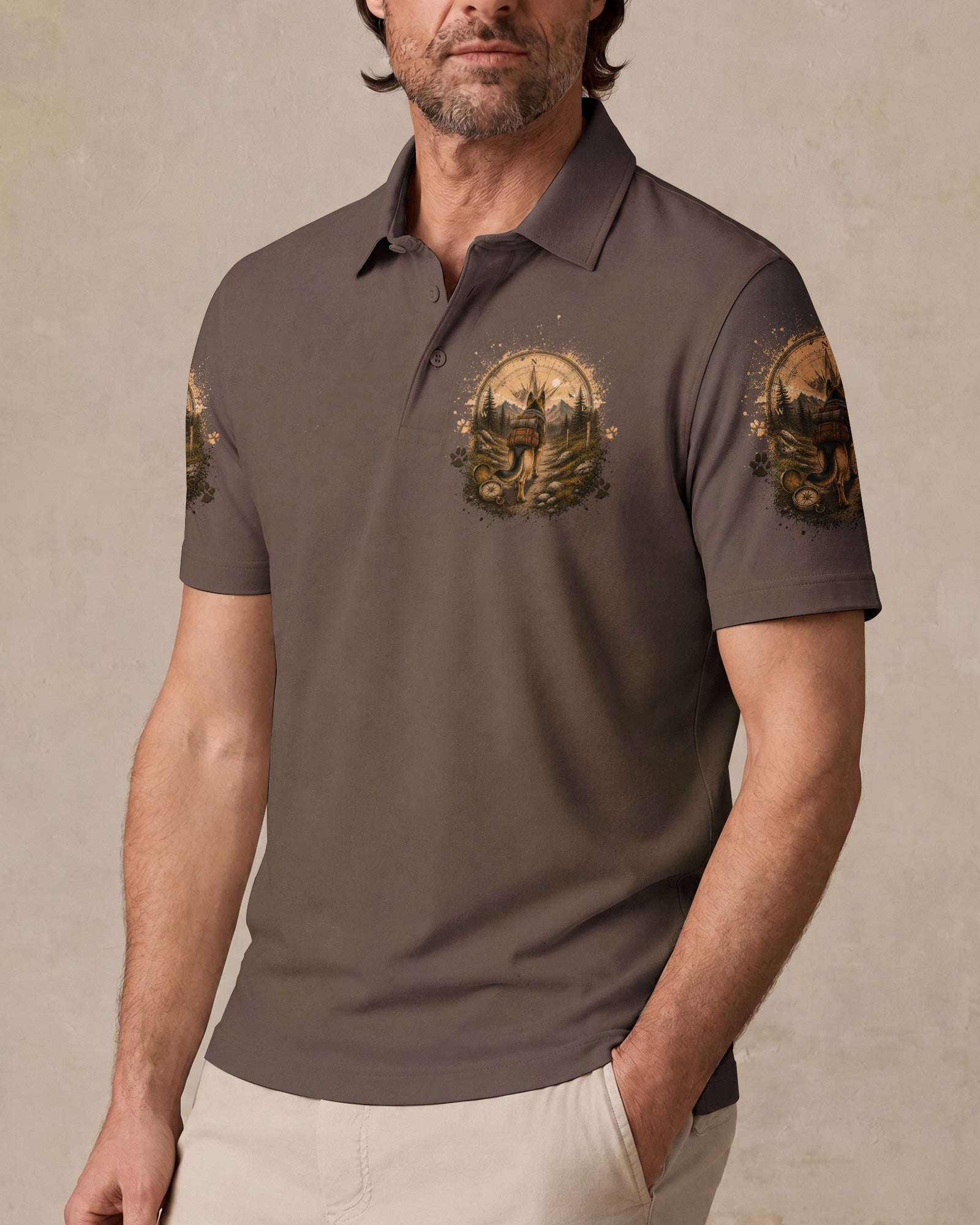 LIFE IS BETTER WITH MUDDY PAWS GERMAN SHEPHERD DOG ALL OVER PRINT - TLTW0607262