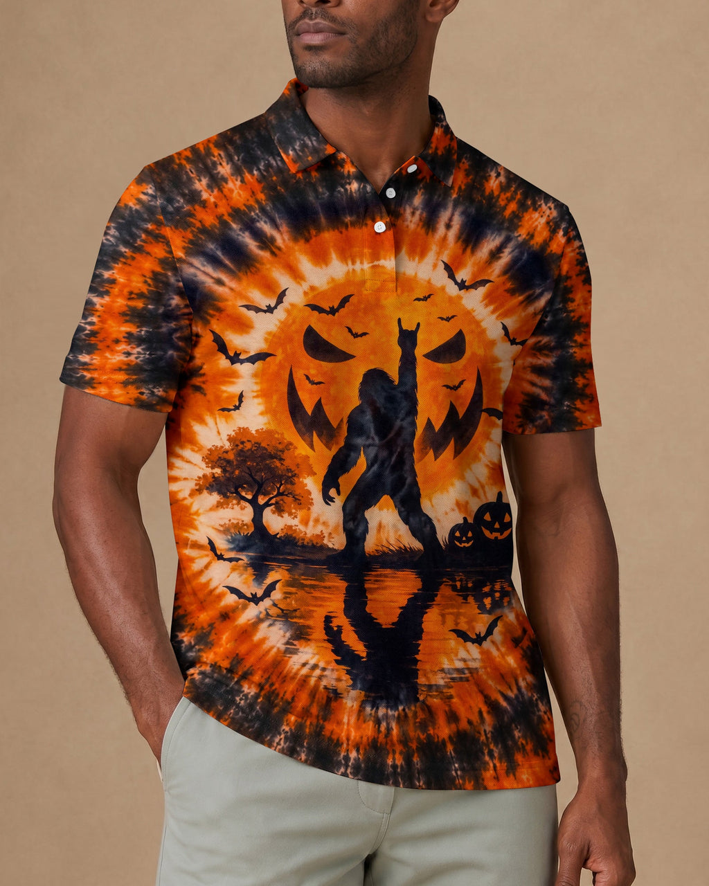BIGFOOT MOONBURST HALLOWEEN ALL OVER PRINT - TLTW1707262