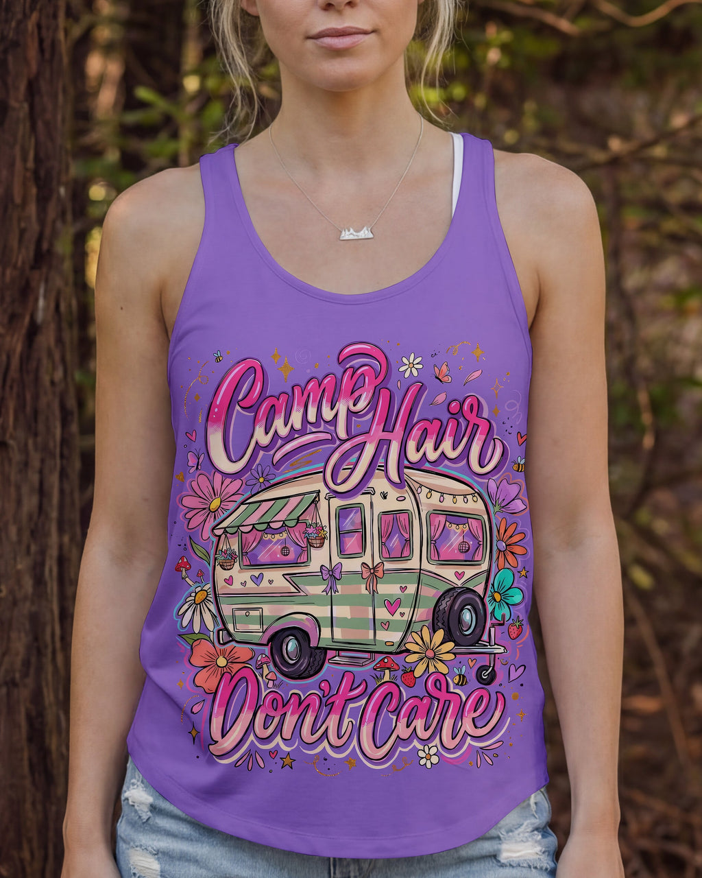 CAMP HAIR DON'T CARE ALL OVER PRINT - TYQY2406261