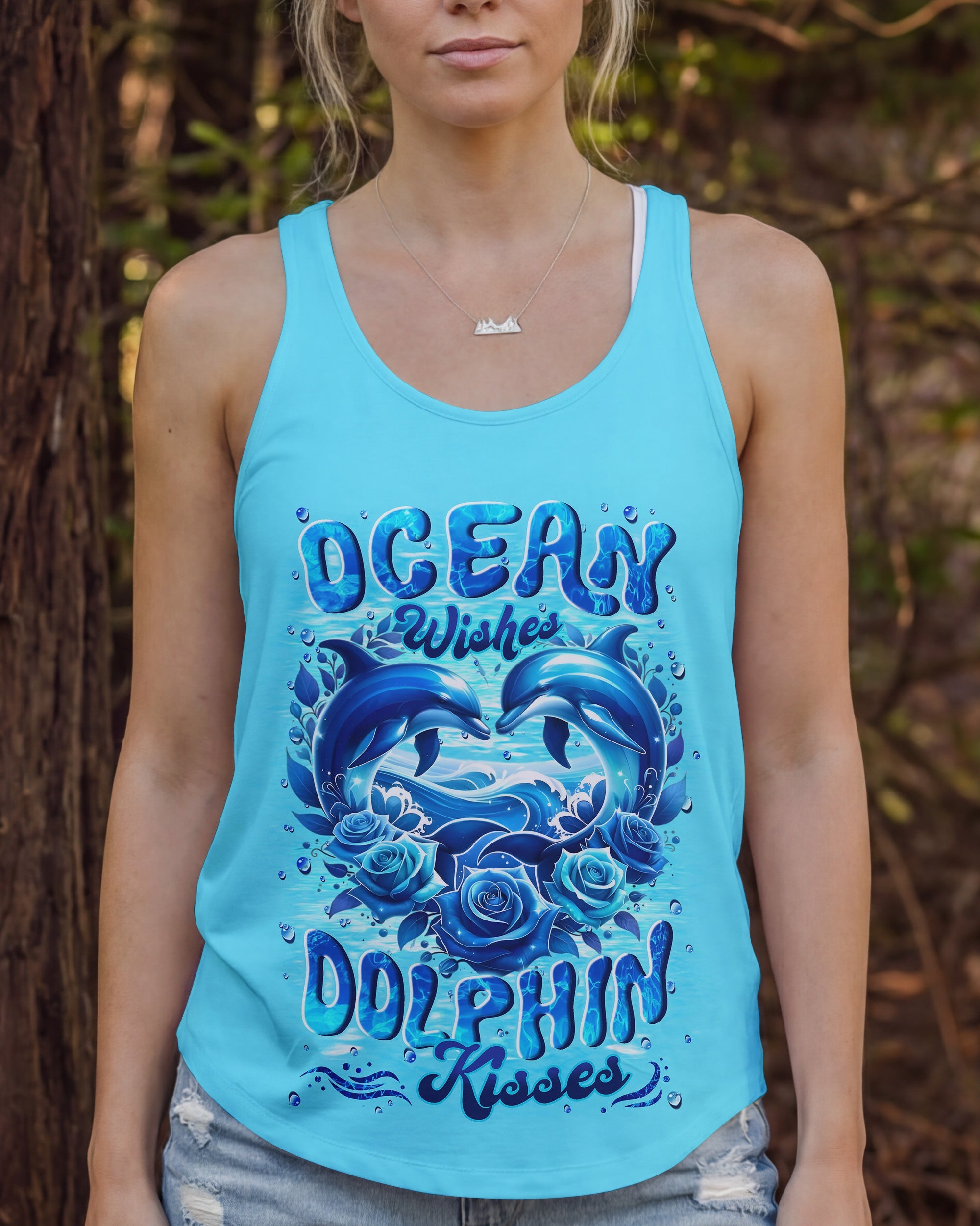 OCEAN WISHES DOLPHIN KISSES ALL OVER PRINT - TYLN2105261