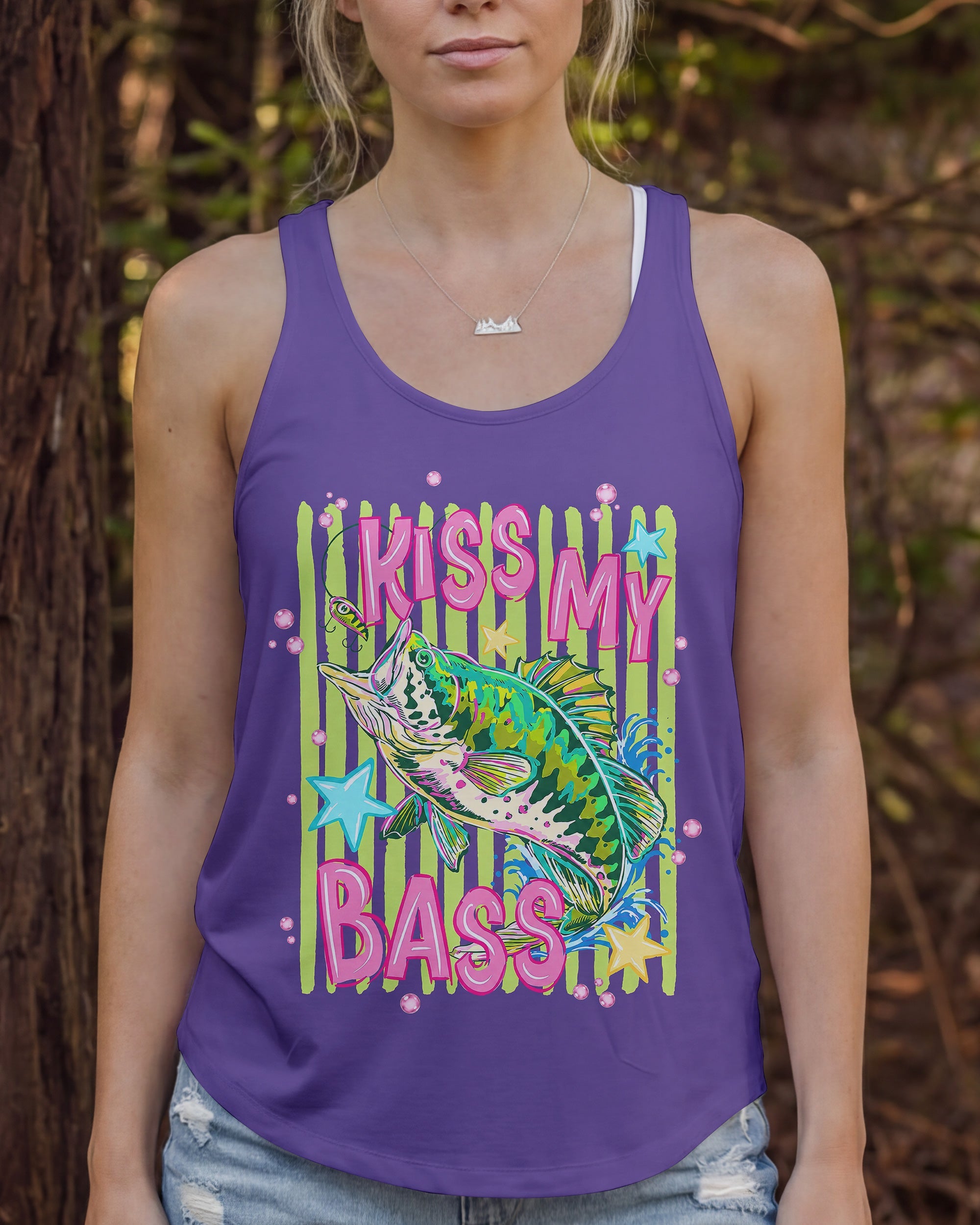KISS MY BASS FISHING ALL OVER PRINT - TLNT2905262